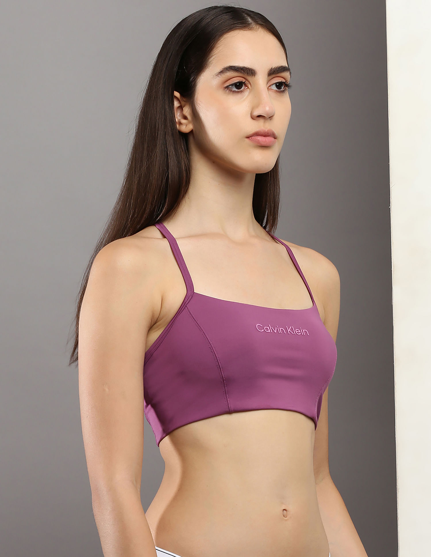 Calvin Klein - low support bra , style 00gws9k122 - women - dstore