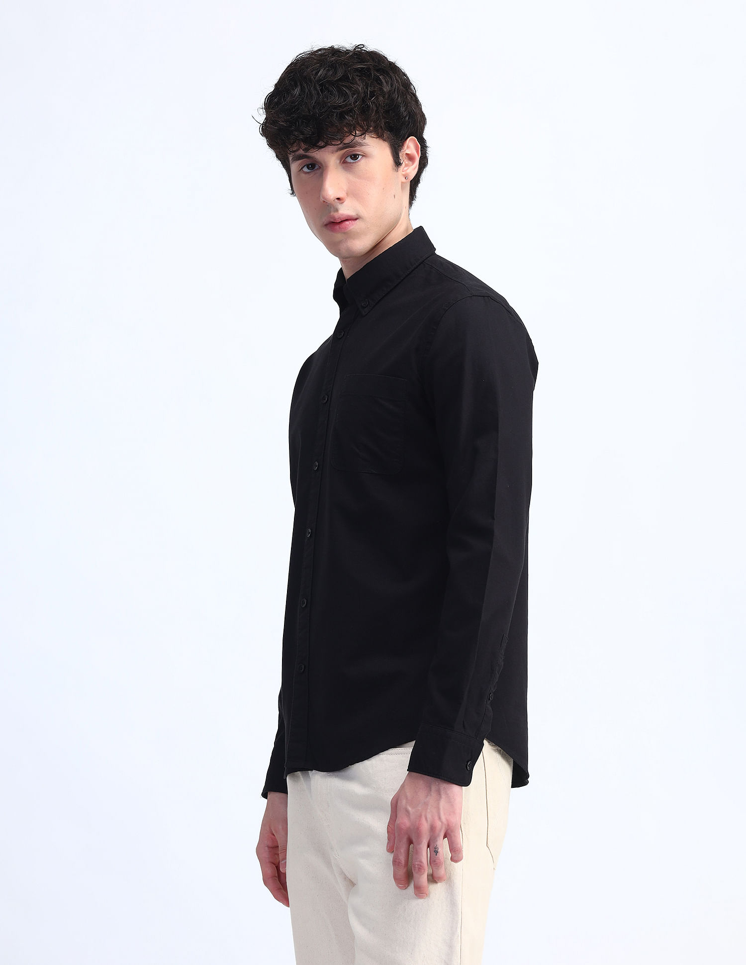 Flying Machine Slim Fit Cotton Shirt