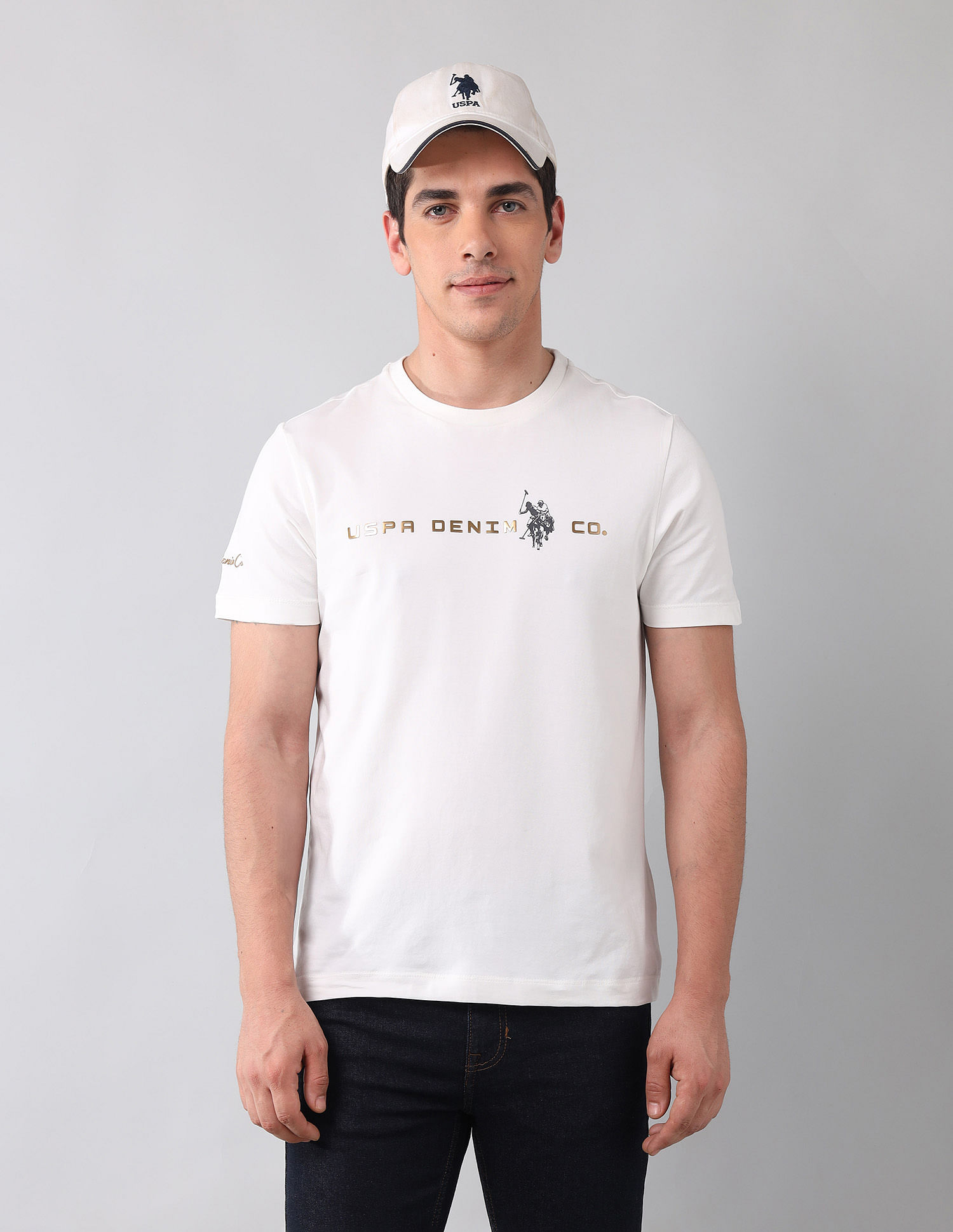 U.S. Polo Assn. Denim Co. Relaxed Fit Black Label T-Shirt