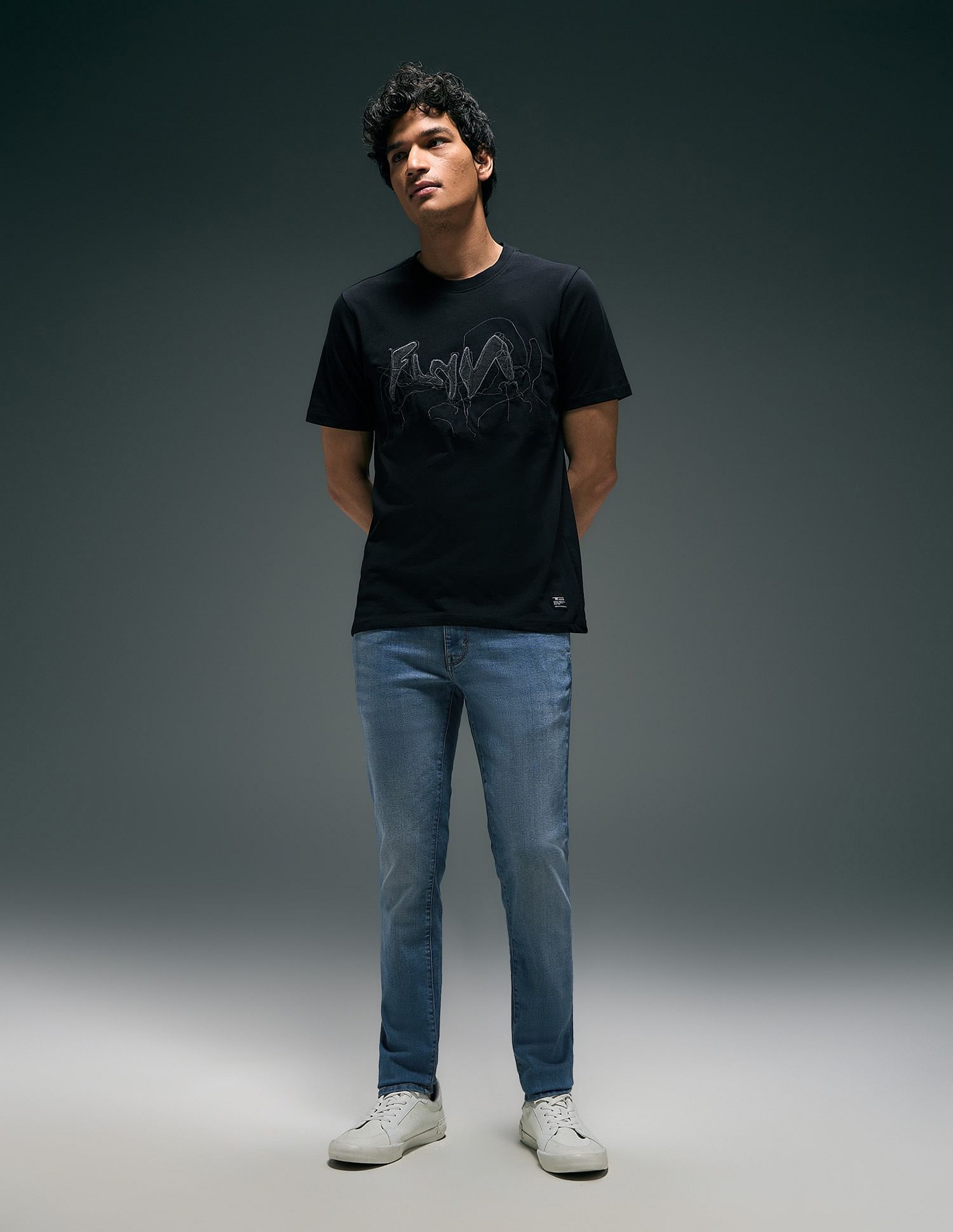 Flying Machine Jackson Super Skinny Fit Washed Jeans