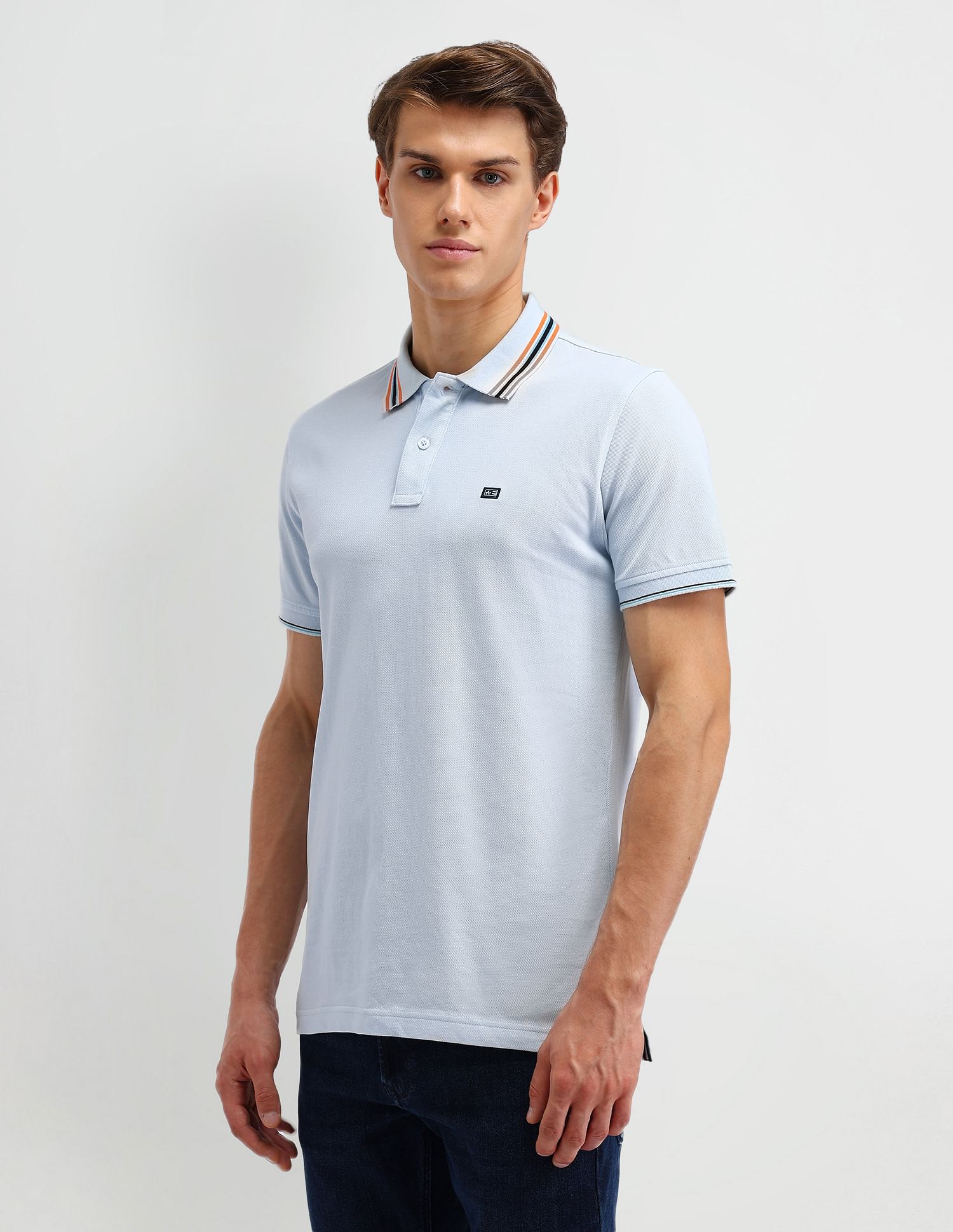 Arrow Sport Solid Regular Fit Polo Shirt
