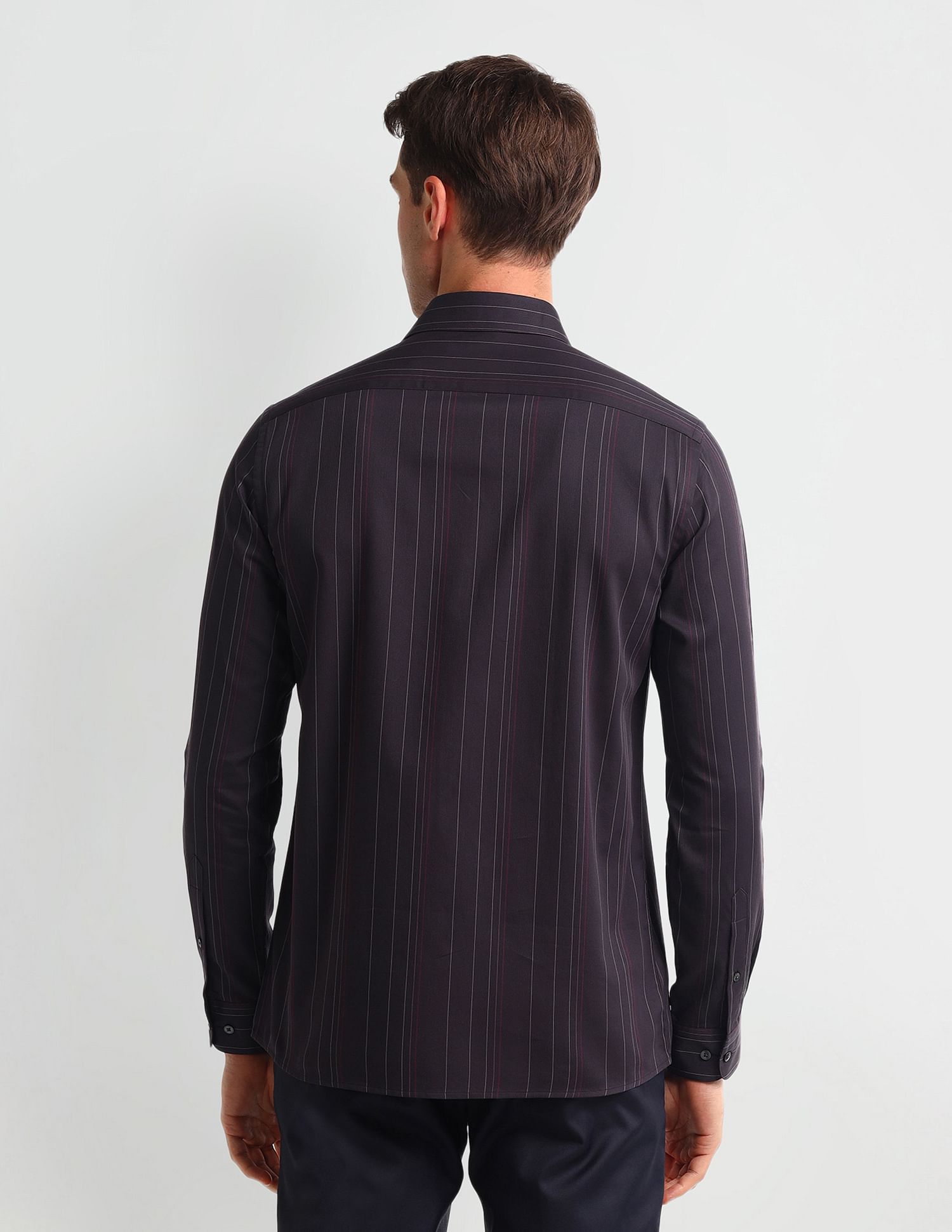 Arrow Newyork Manhattan Slim Fit Dobby Shirt