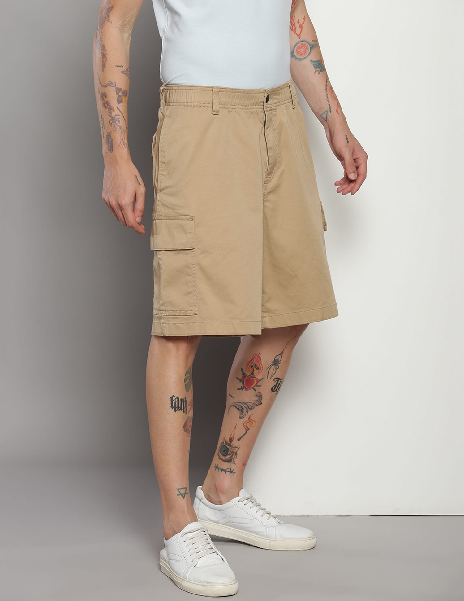 Buy Calvin Klein Relaxed Fit Cargo Shorts