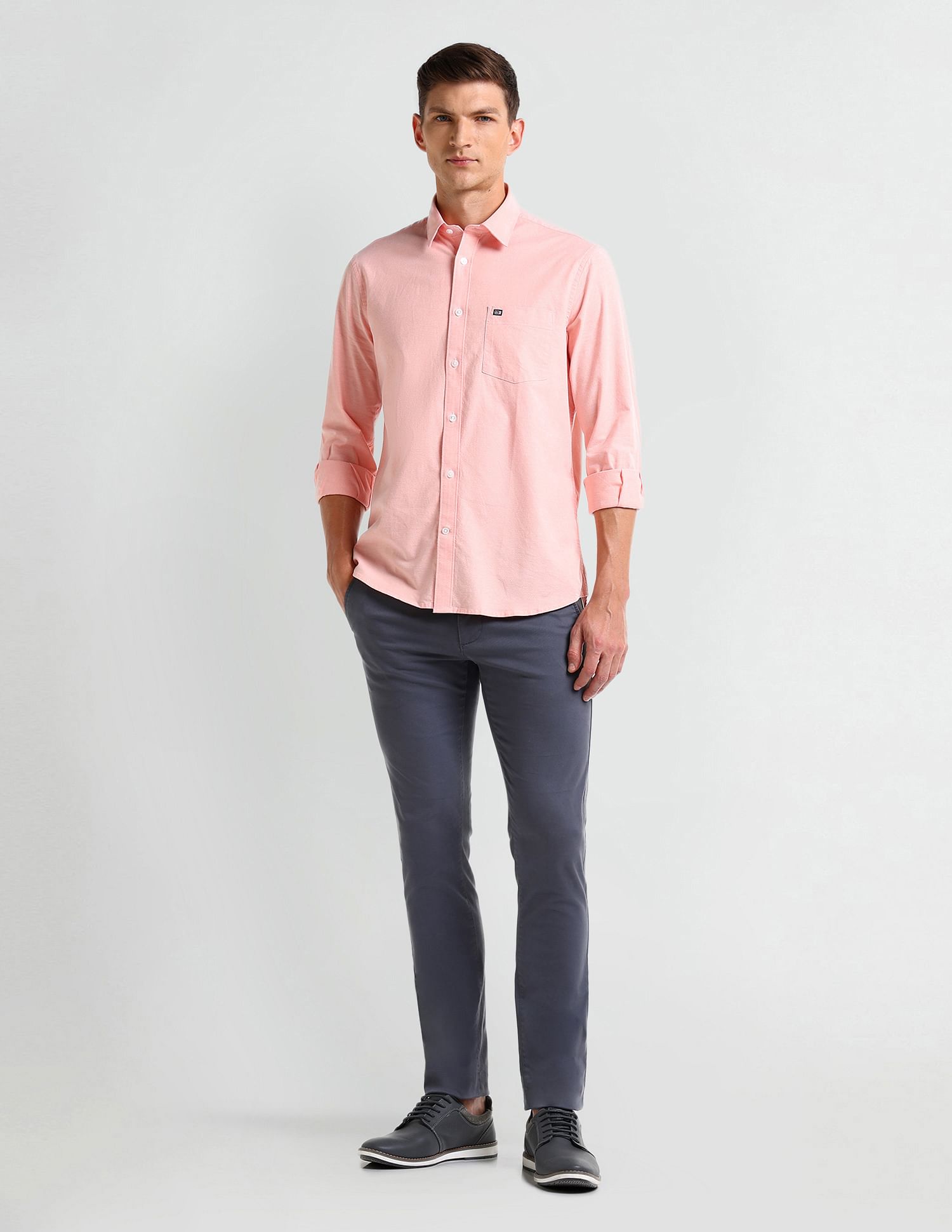 Arrow Sport Liberty Classic Fit Solid Shirt