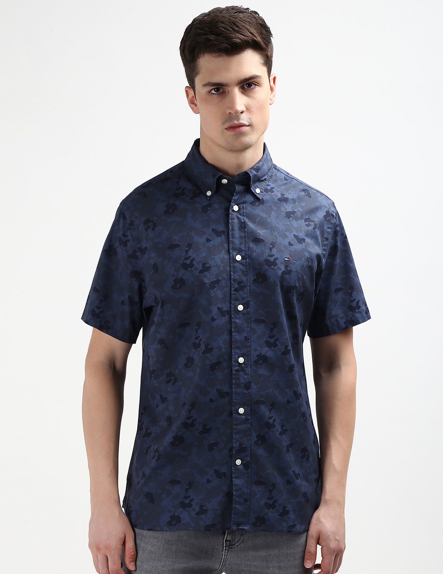 Tommy Hilfiger Sustainable Camouflage Print Shirt