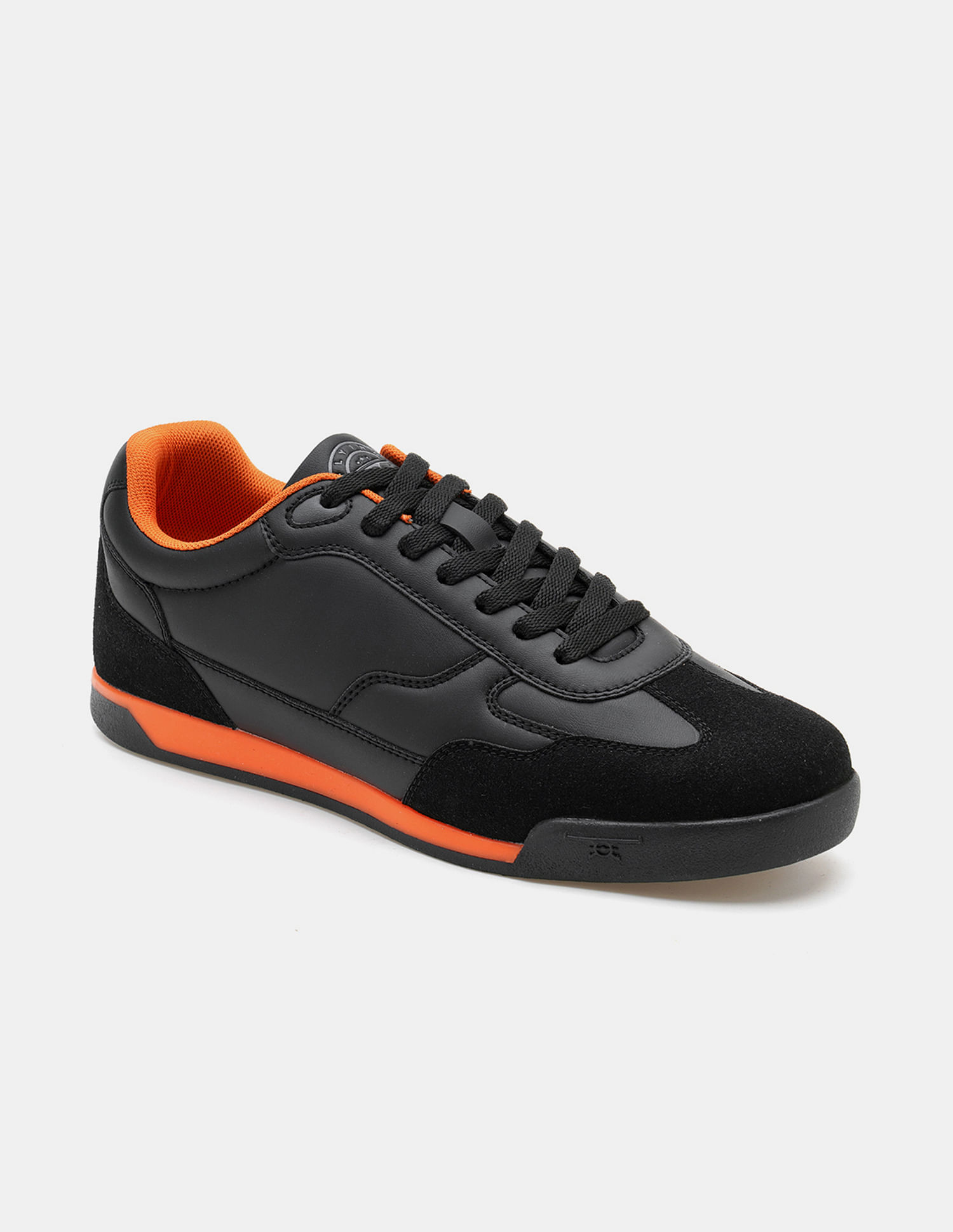 Flying Machine Men Hudson Colorblocked Suede Sneakers
