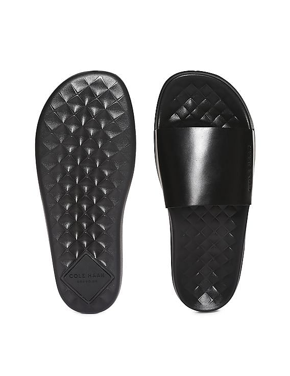 Buy Cole Haan Black GrandPr Slides NNNOW