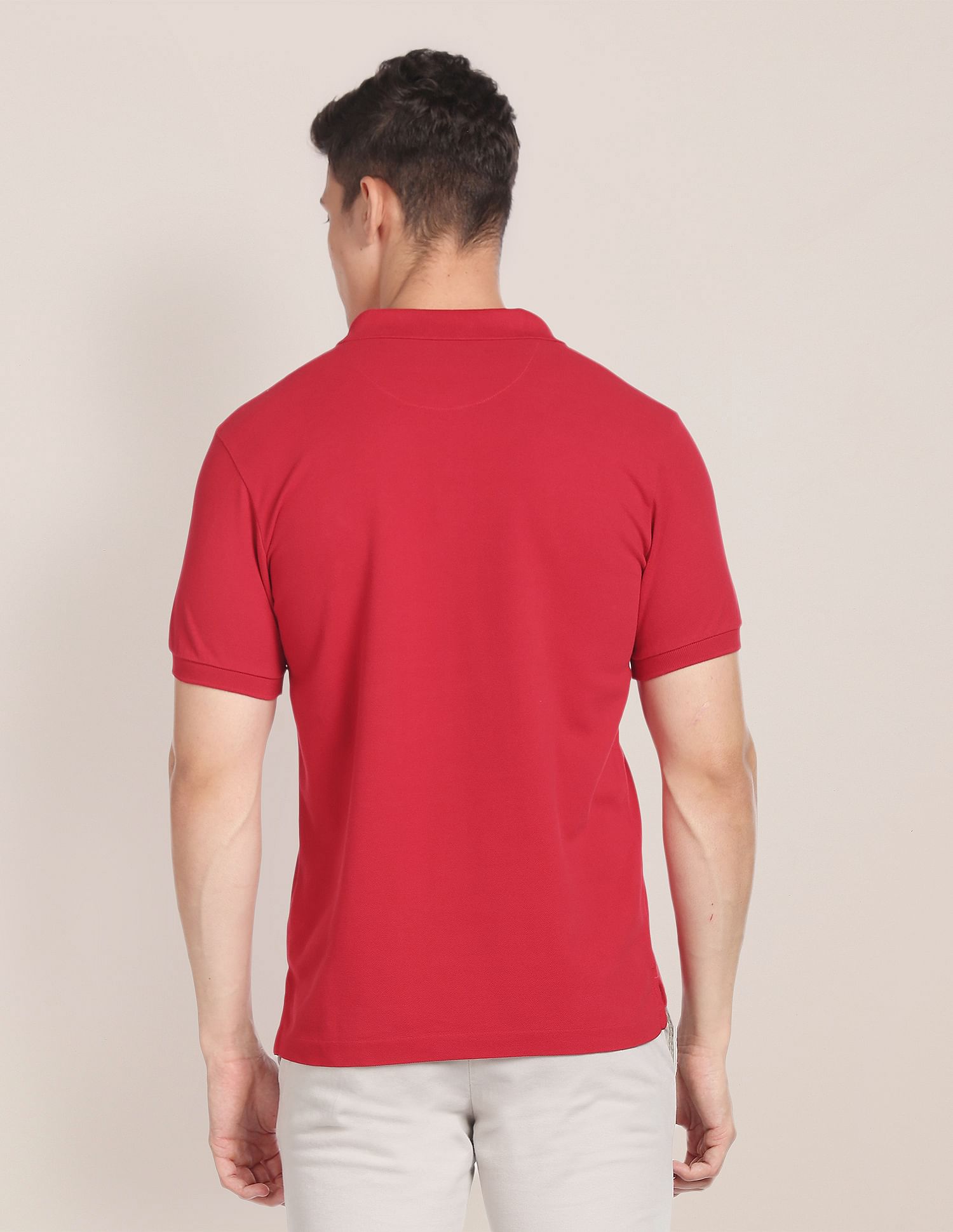 U.S. Polo Assn. Solid Mascot Polo Shirt