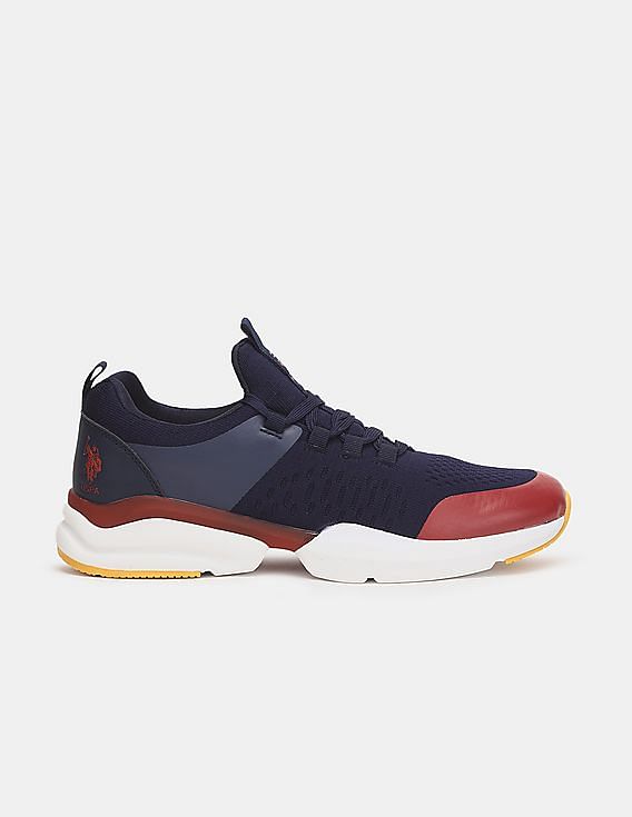 U.S. Polo Assn. Men Premium Knit Superior Grip Thanos Active Sneakers