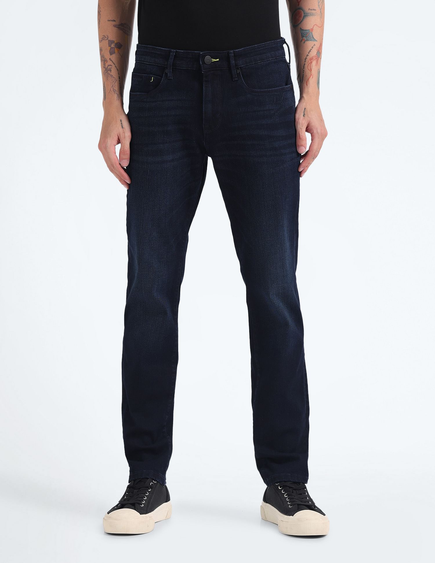 Flying Machine Freddie Slim Straight Fit F-Lite Jeans