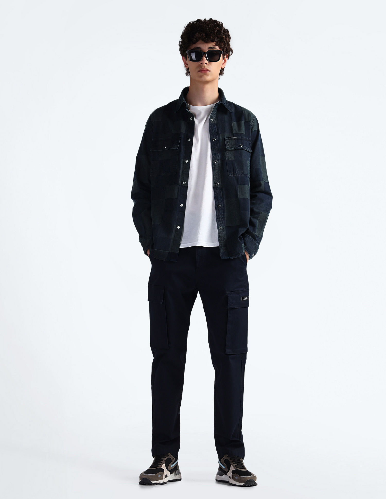 Flying Machine Pure Cotton Washed Shirt
