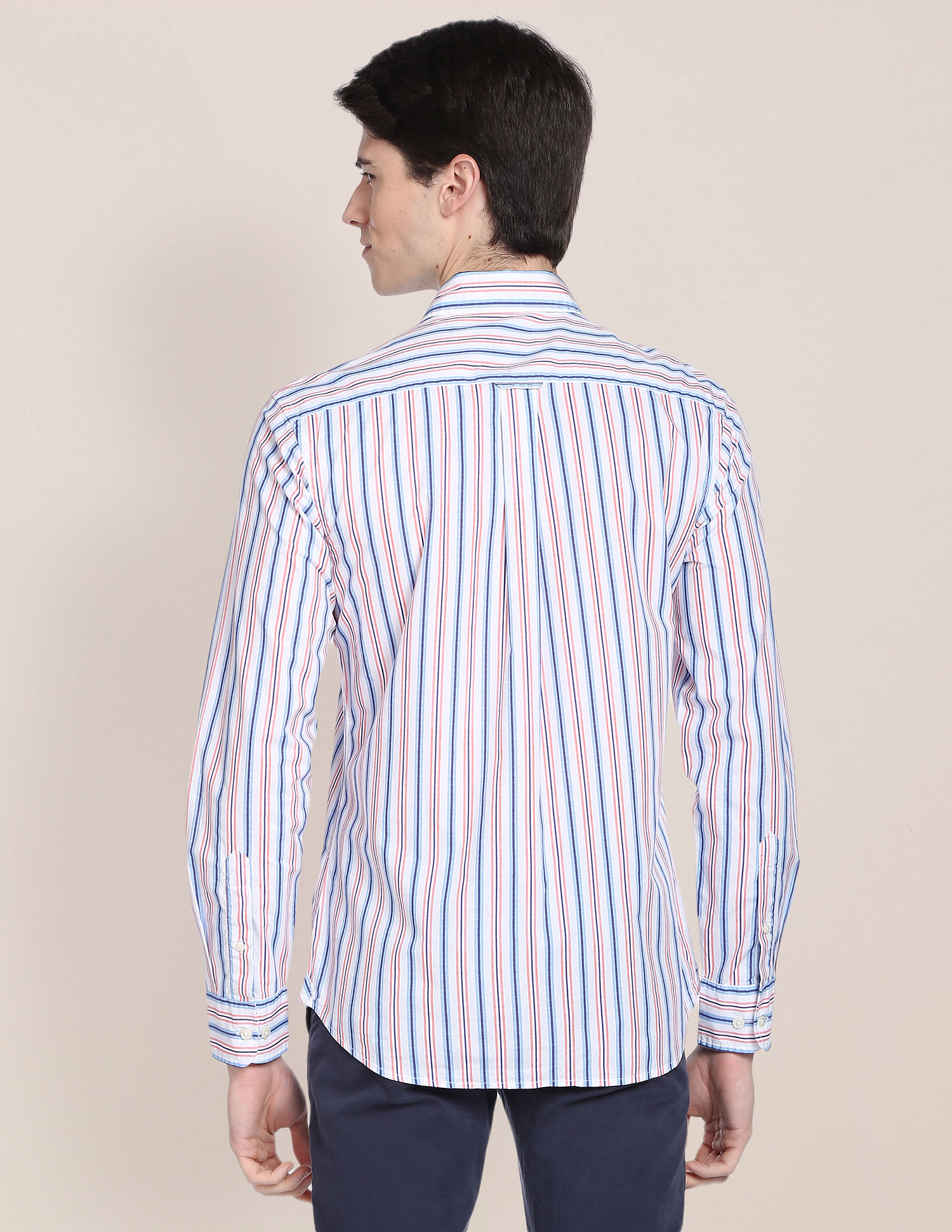 U.S. Polo Assn. Vertical Stripe Casual Shirt