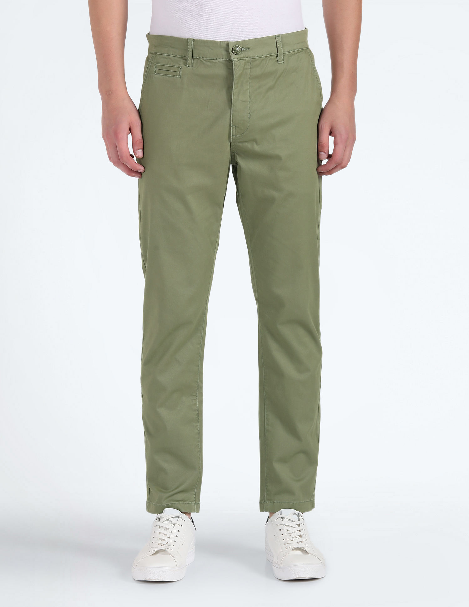 Flying Machine Slash Slim Tapered Fit Trousers