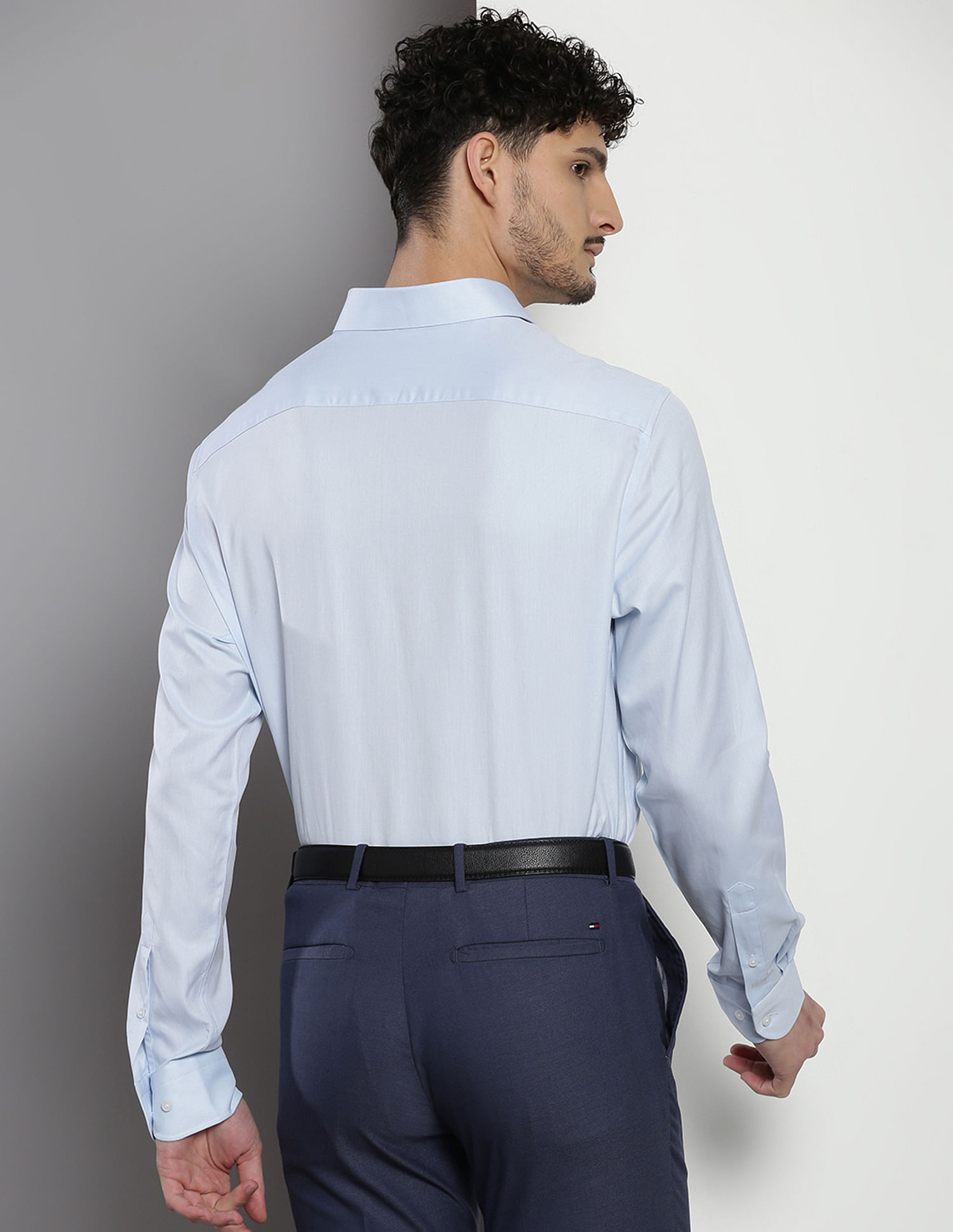 Tommy Hilfiger Cotton Dobby Formal Shirt
