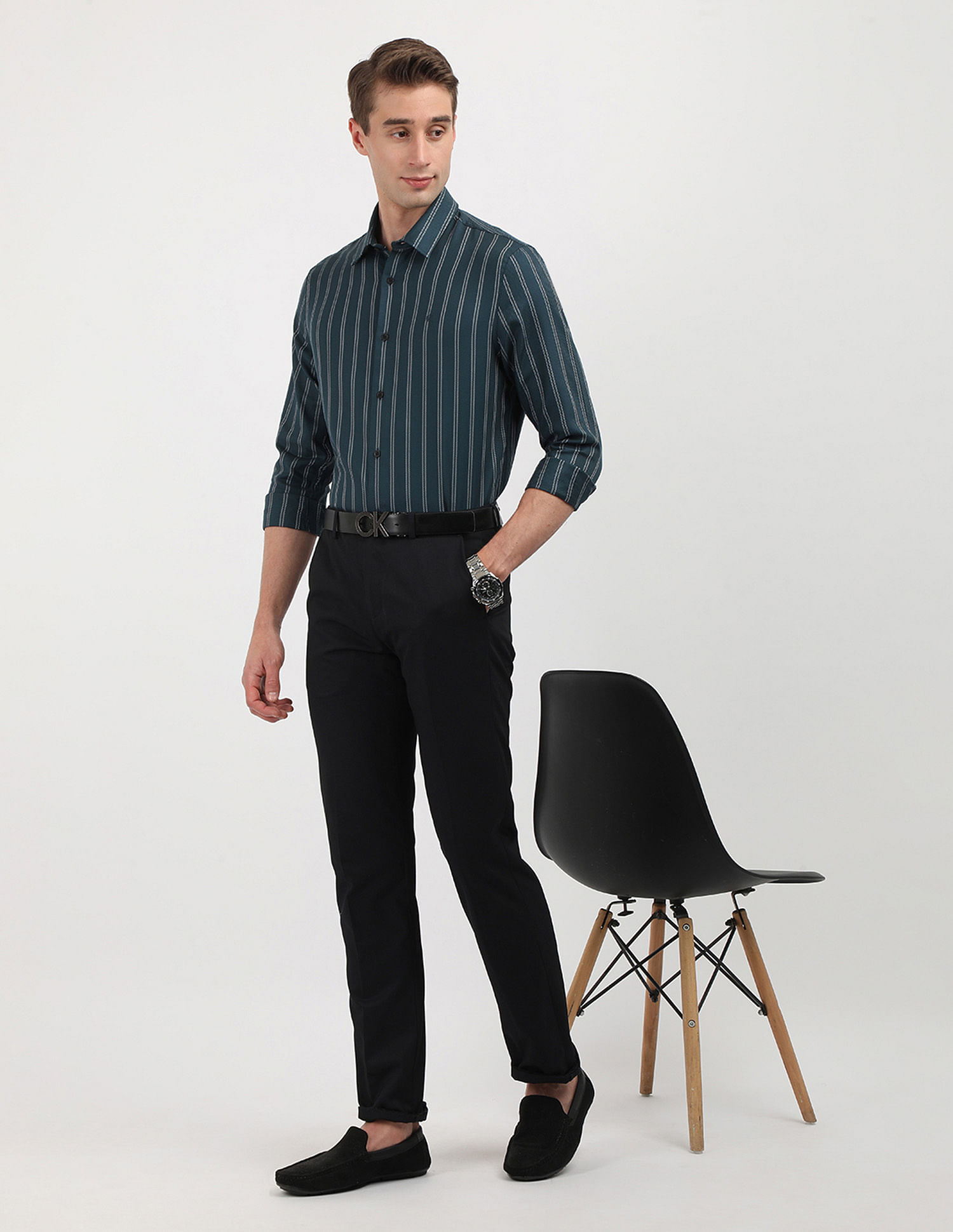 Calvin Klein Jeans Slim Fit Striped Shirt