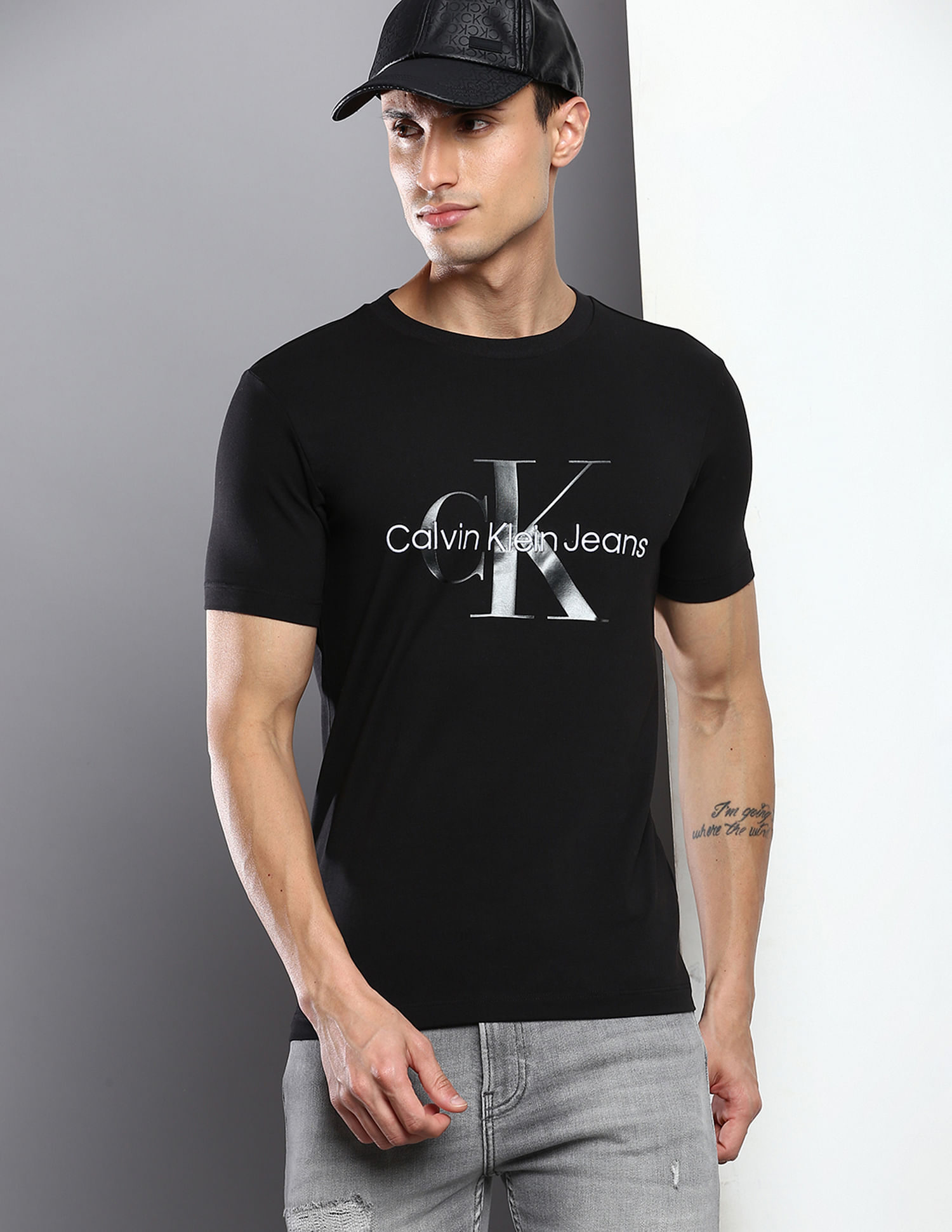 Buy Calvin Klein Jeans Short Sleeve Logo T-Shirt 