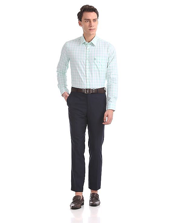 USPA Tailored Tailored Regular Fit Check Shirt