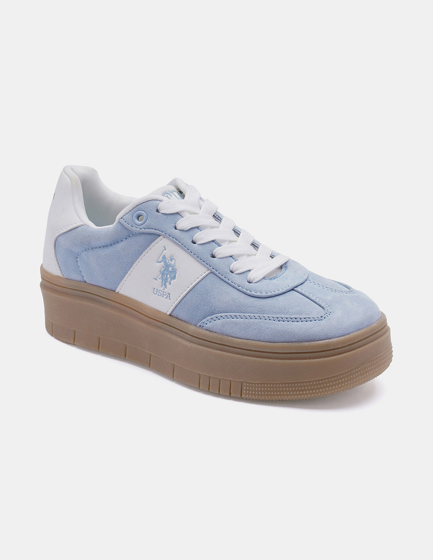 U.S. Polo Assn. Women Colourblocked Zaira Sneakers