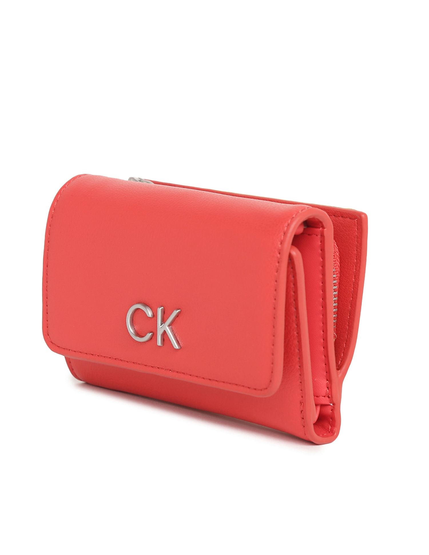 Calvin klein hotsell red wallet