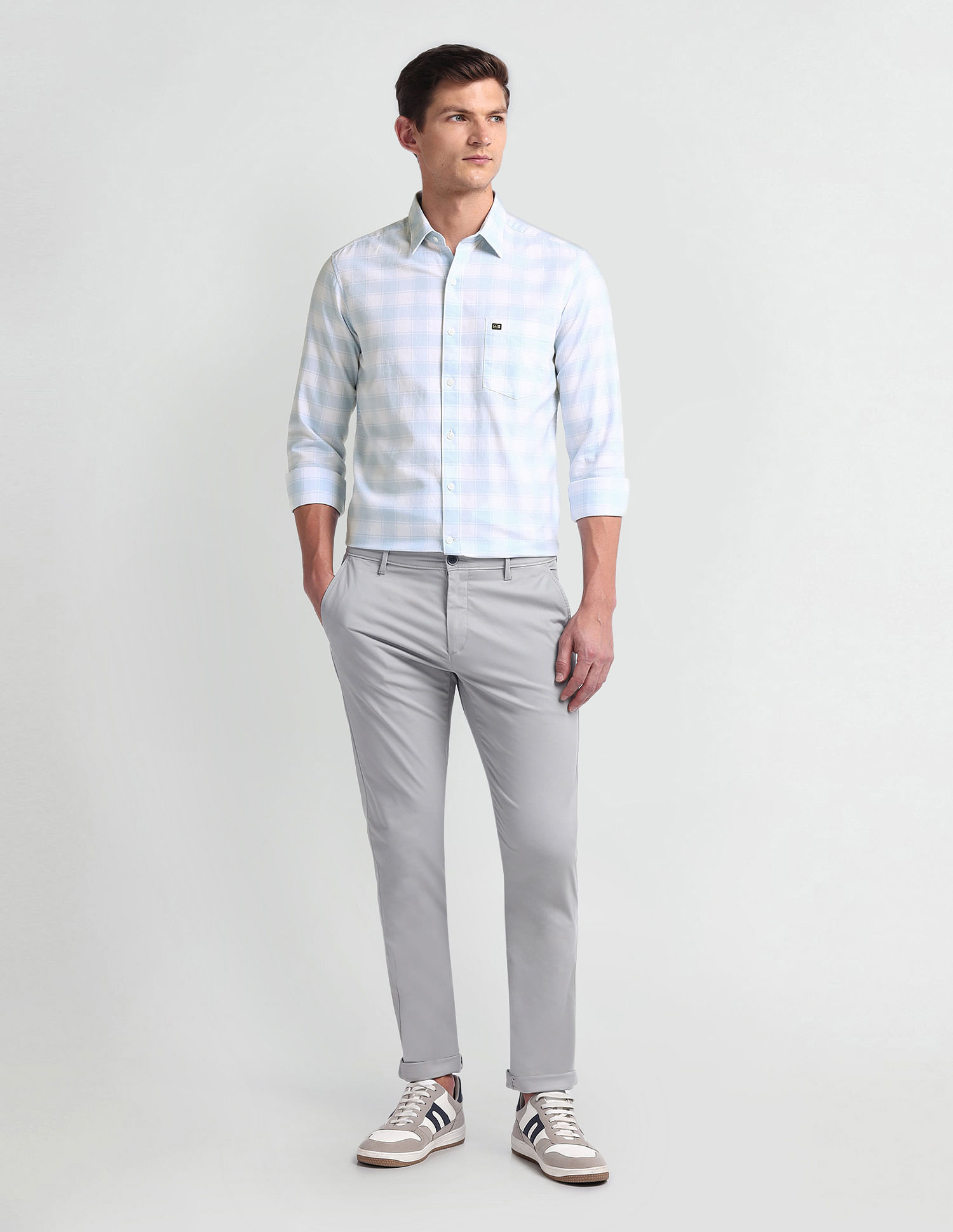 Arrow Sport Tartan Check Cotton Shirt