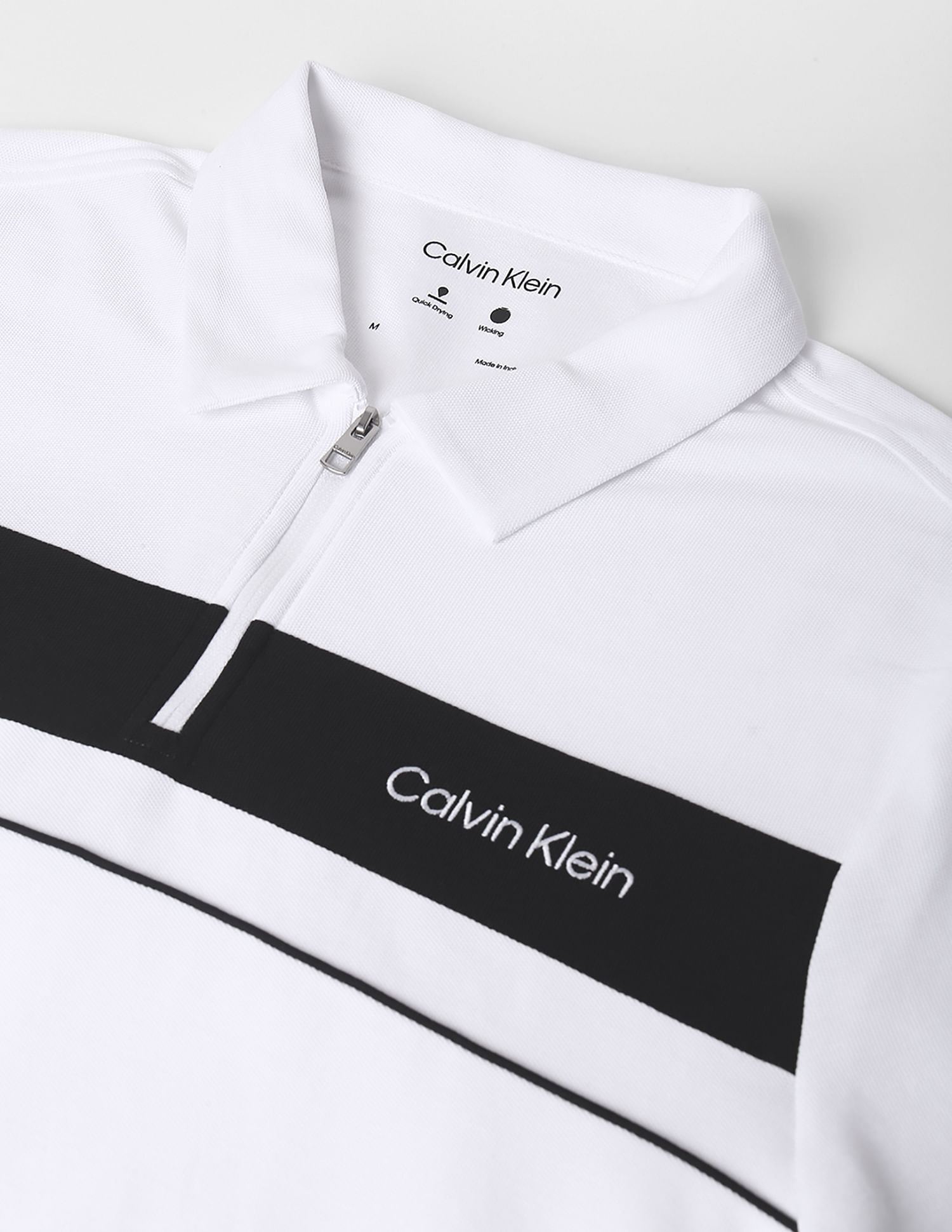 Calvin Klein Piping Logo Polo Shirt
