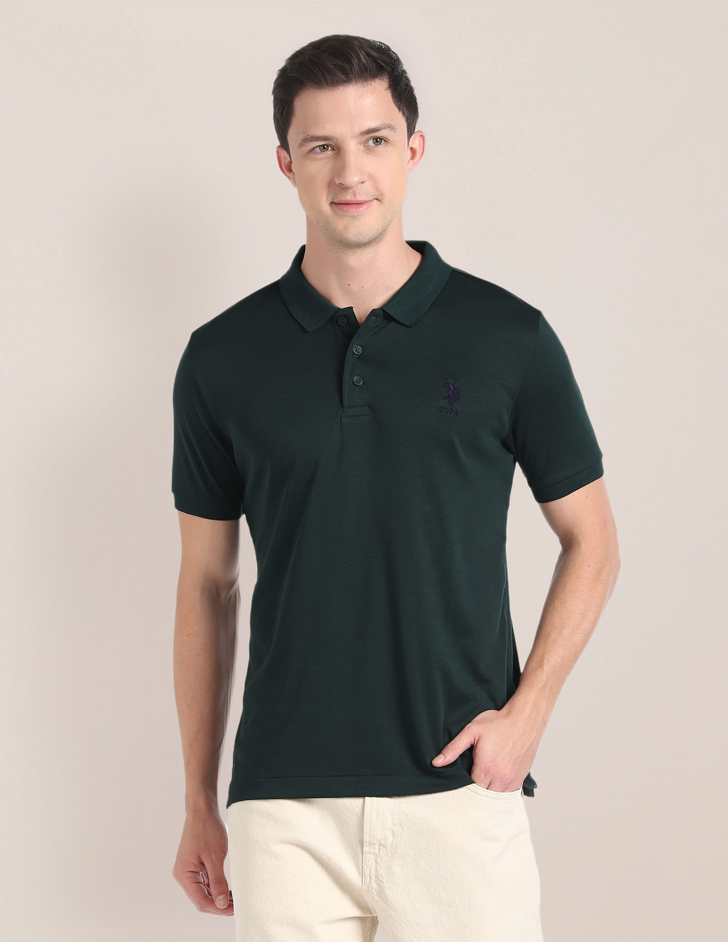 U.S. Polo Assn. Solid Logo Polo Shirt