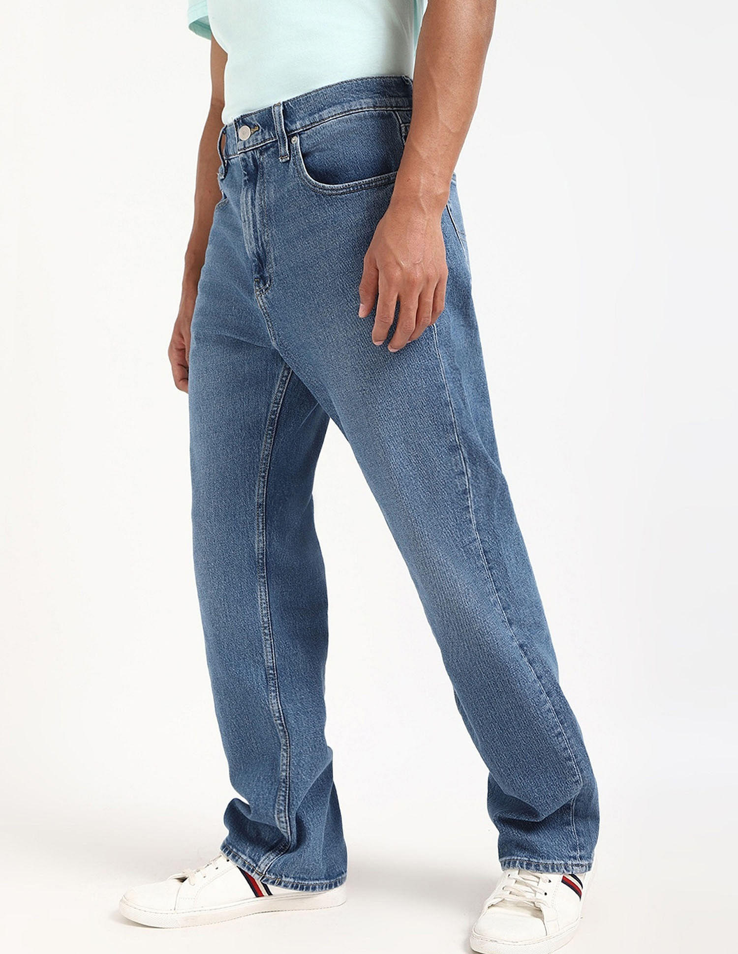 Tommy Hilfiger Blue Men's Jeans for Casual Comfort