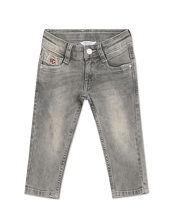 U.S. Polo Assn. Kids Mid Rise Slim Fit Jeans