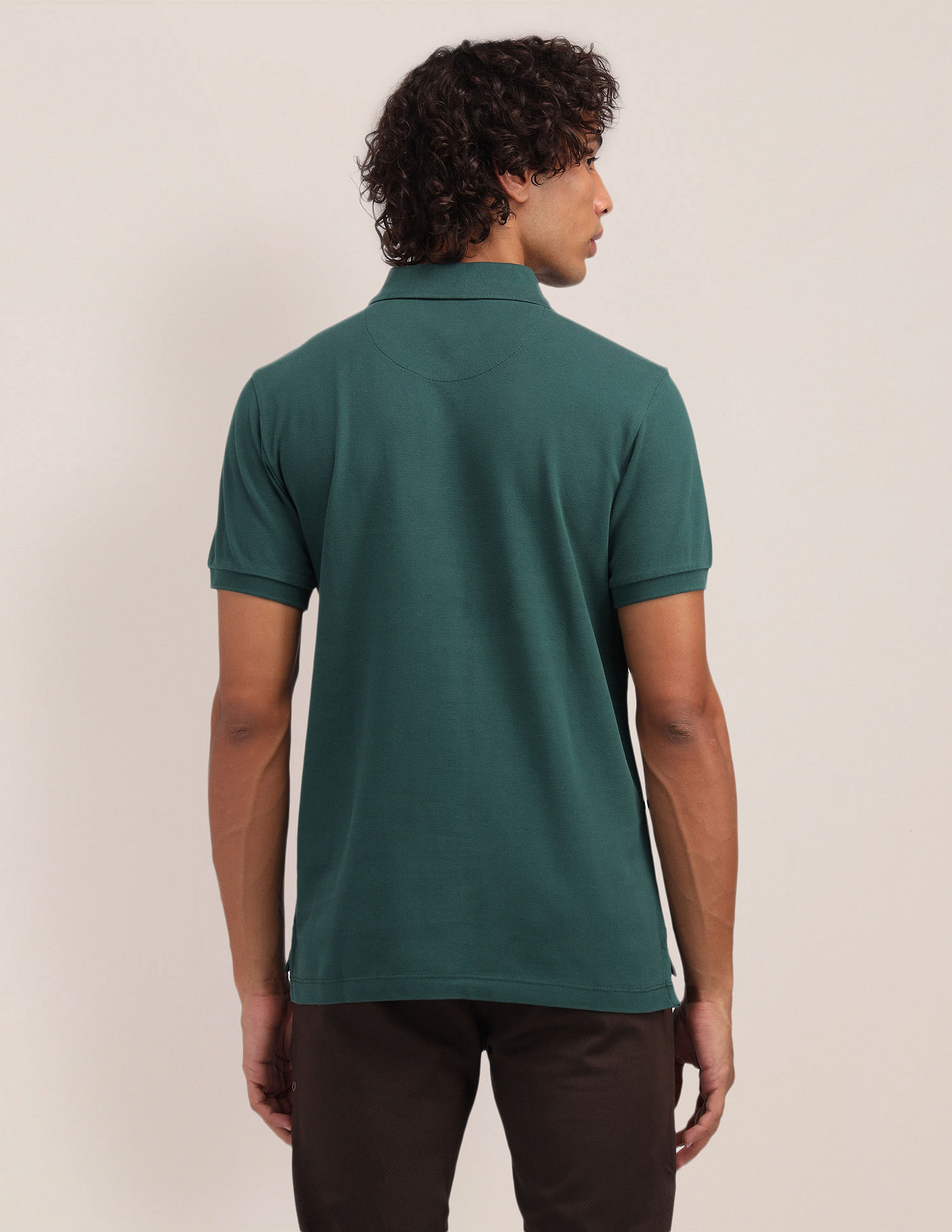 U.S. Polo Assn. Horizontal Striped Slim Fit Polo Shirt