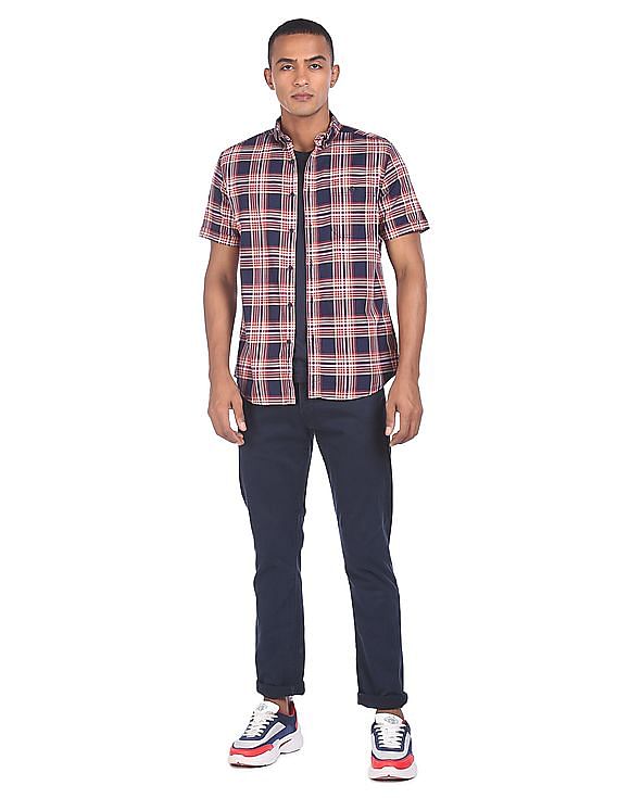 Pure Cotton Check Shirt