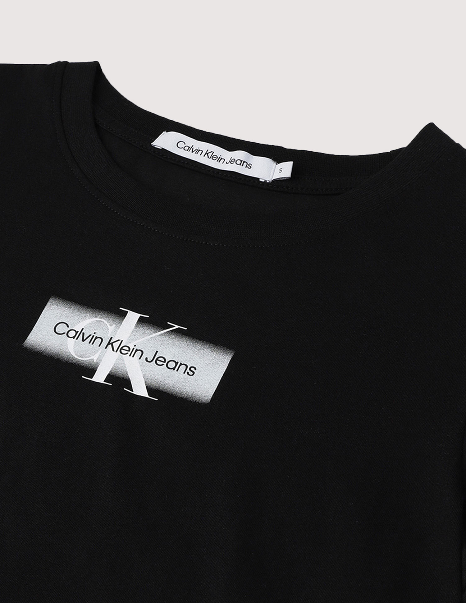 Calvin Klein Jeans Faded Monologo Slim T-Shirt