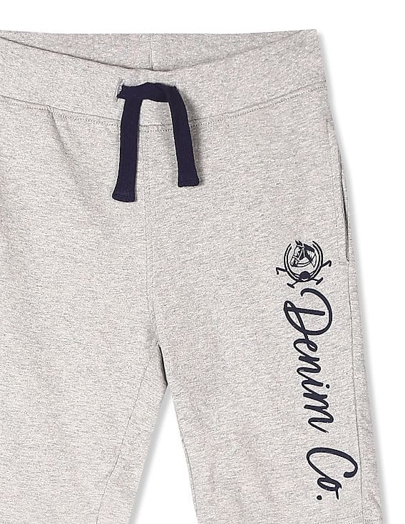 Boys Grey Boys Heathered Knit Shorts 