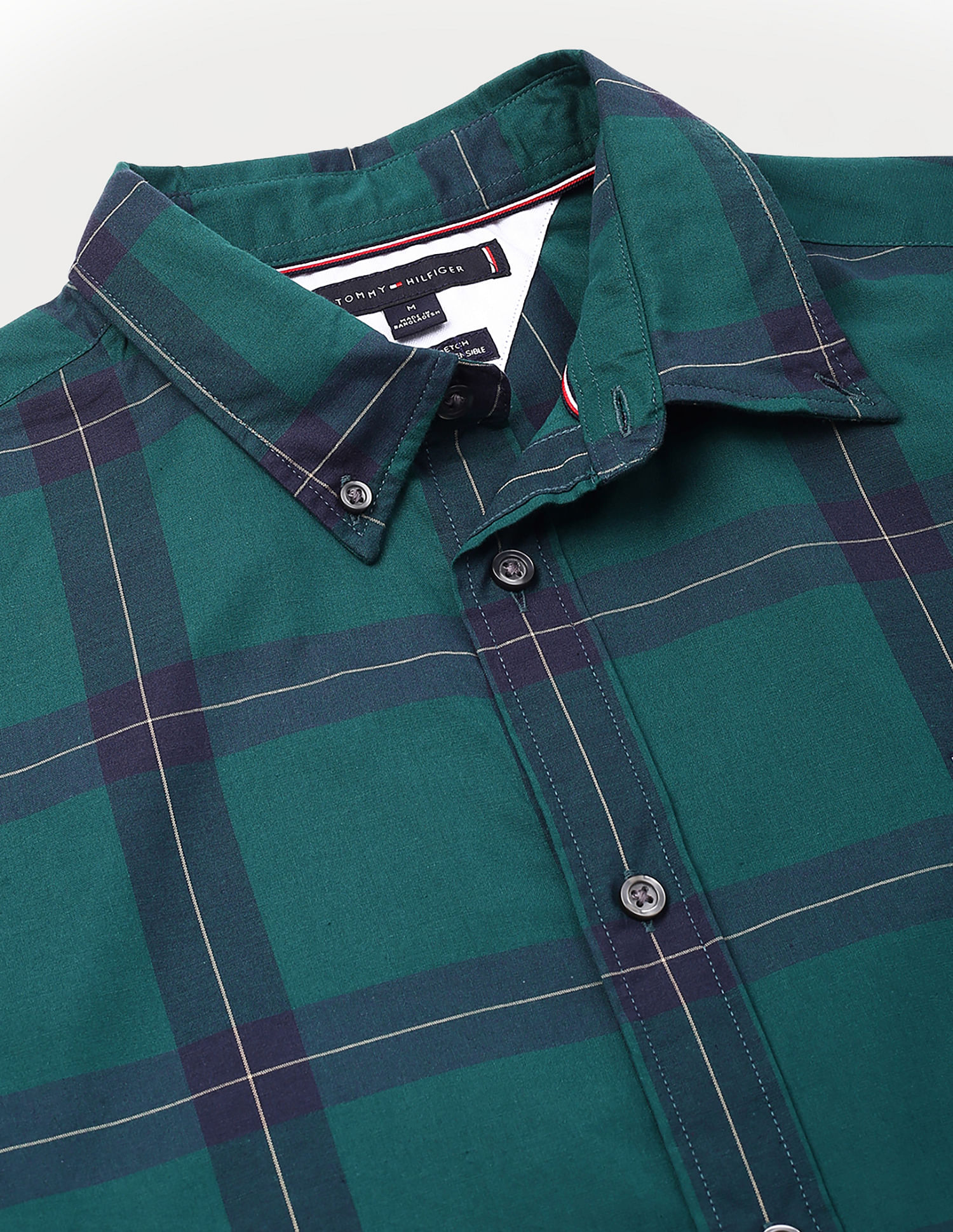 Tommy Hilfiger Harrington Poplin Plaid Shirt