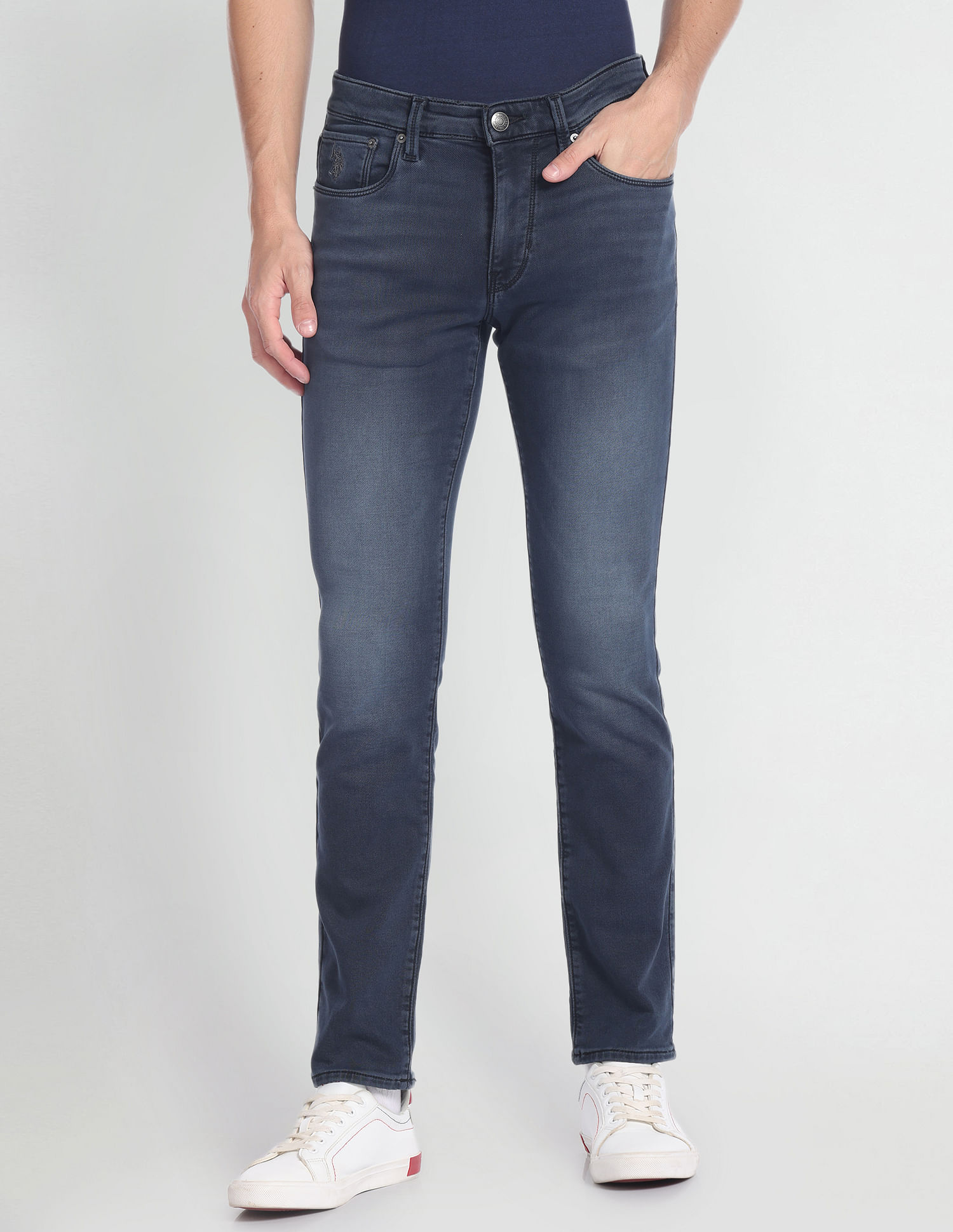 U.S. Polo Assn. Denim Co. Brandon Slim Tapered Fit Blue Jeans