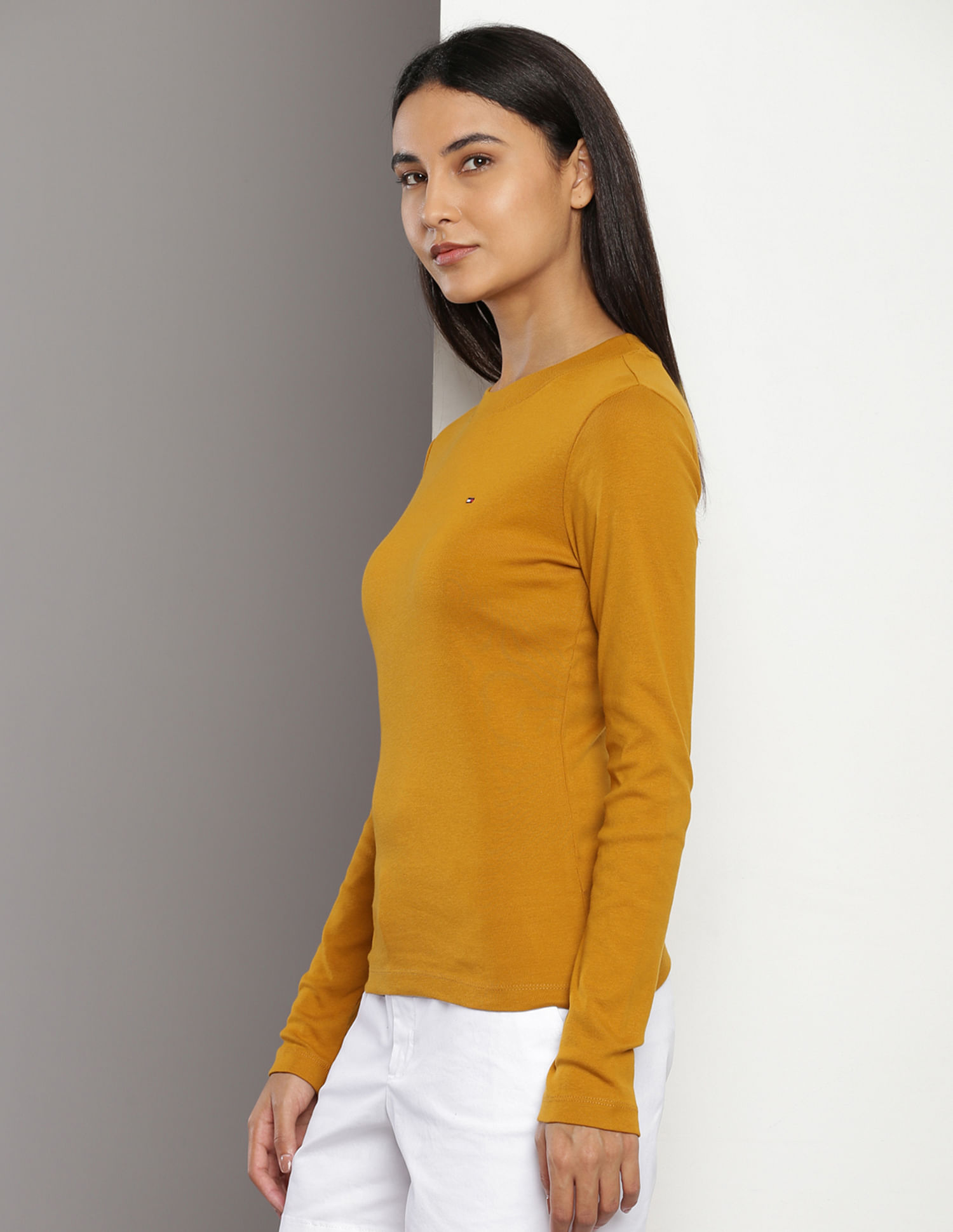 Buy Tommy Hilfiger Long Sleeve Slim Fit T Shirt NNNOW