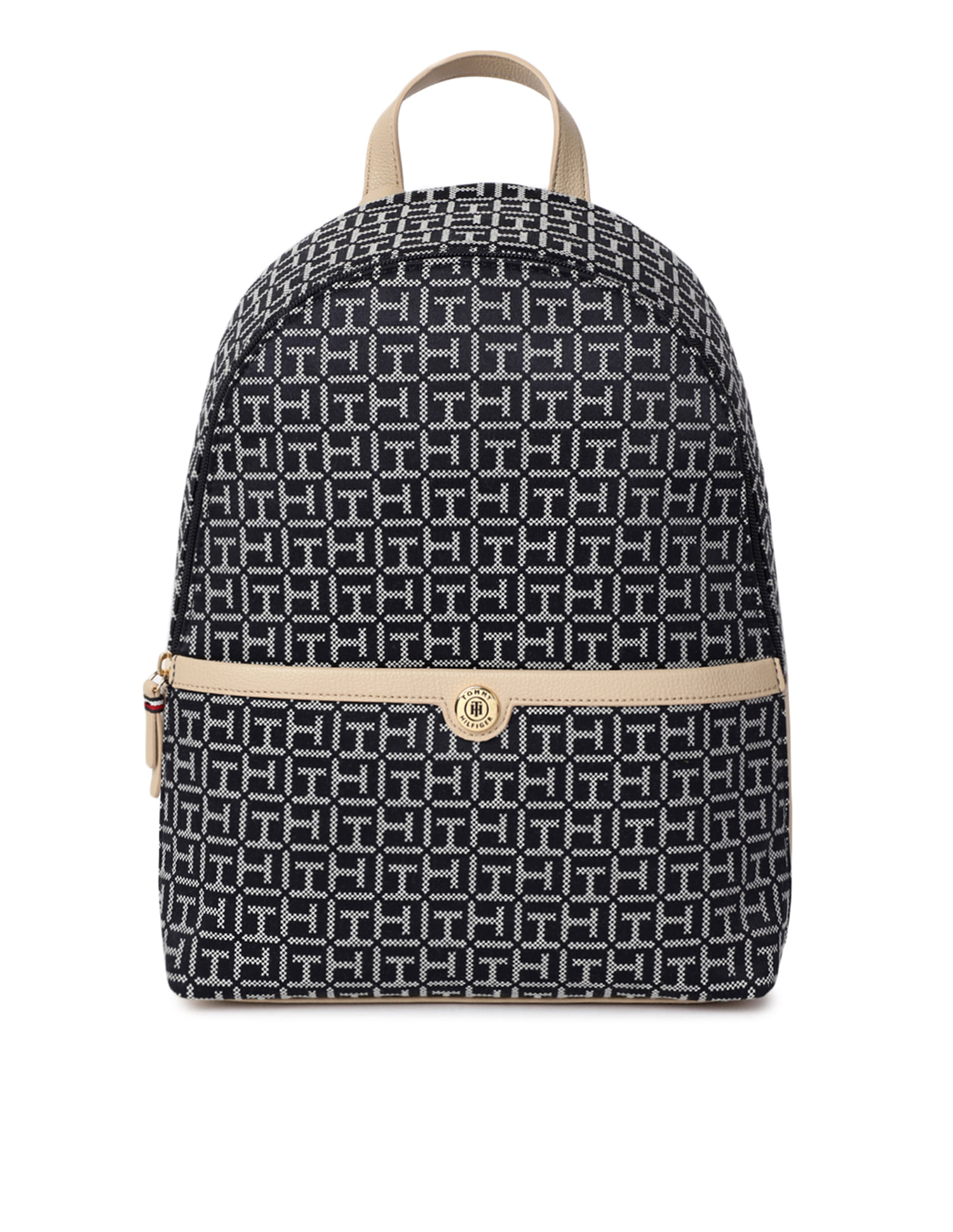 Buy Tommy Hilfiger Monogram Jacquard Wilder Dome Backpack  display picture 1