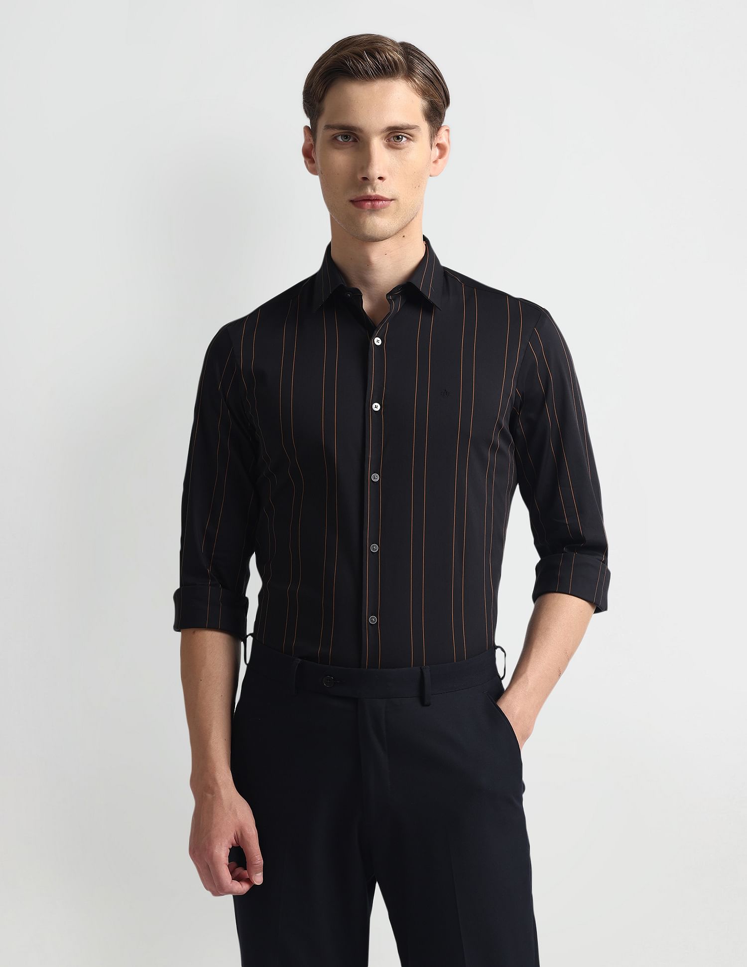 Arrow Newyork Brooklyn Super Slim Fit Shirt