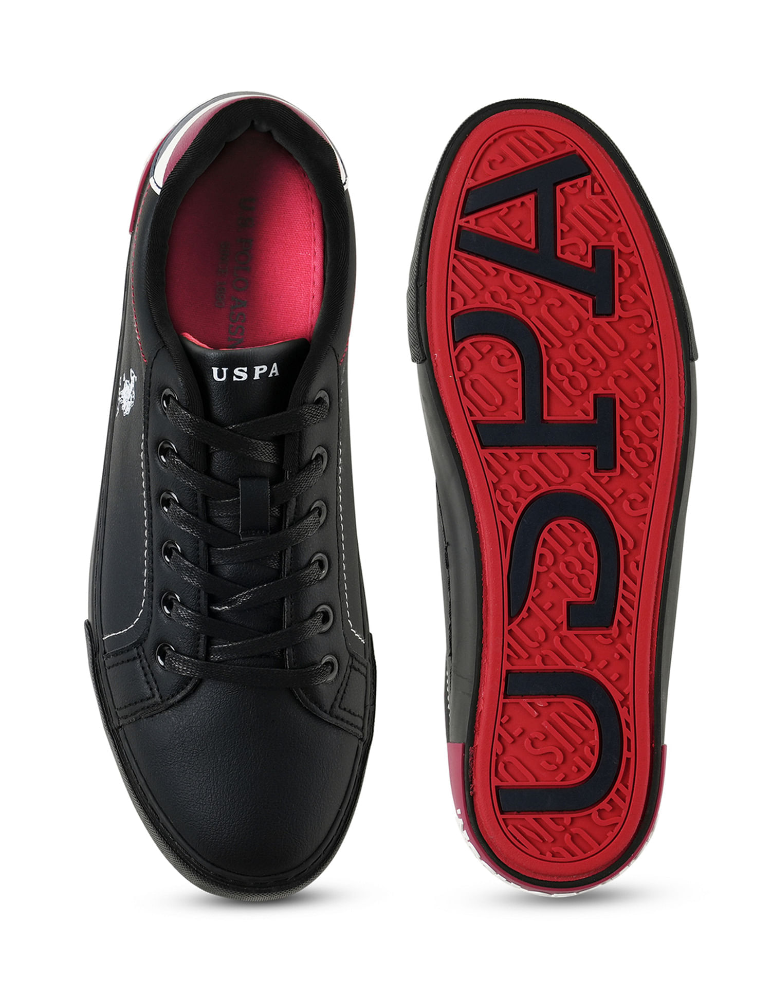 U.S. Polo Assn. Men Round Toe Rojas 4.0 Sneakers