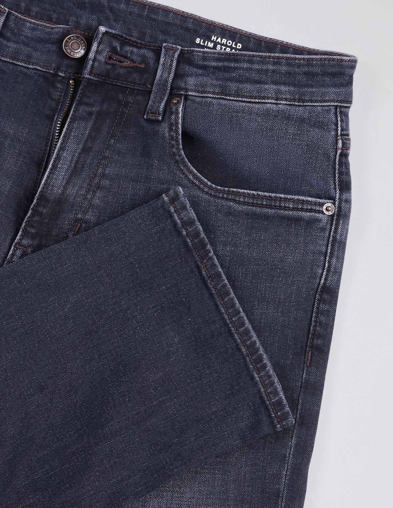 U.S. Polo Assn. Denim Co. Harold Slim Straight Fit Blue Vintage Jeans