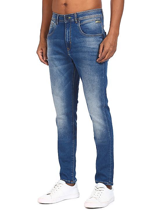 Flying Machine Washed F Lite Jogger Fit Jeans