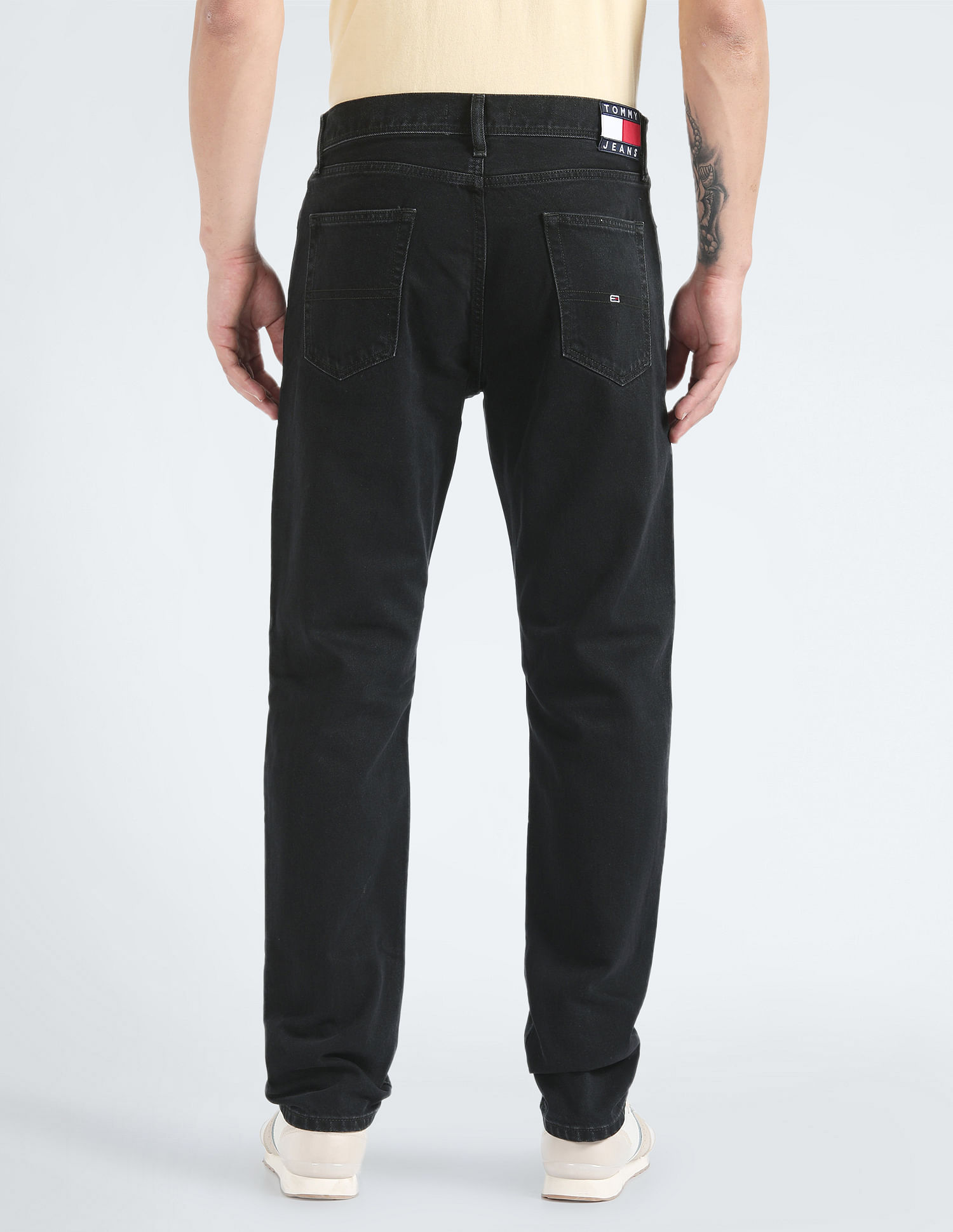 Tommy Hilfiger Recycled Cotton Relaxed Straight Jeans
