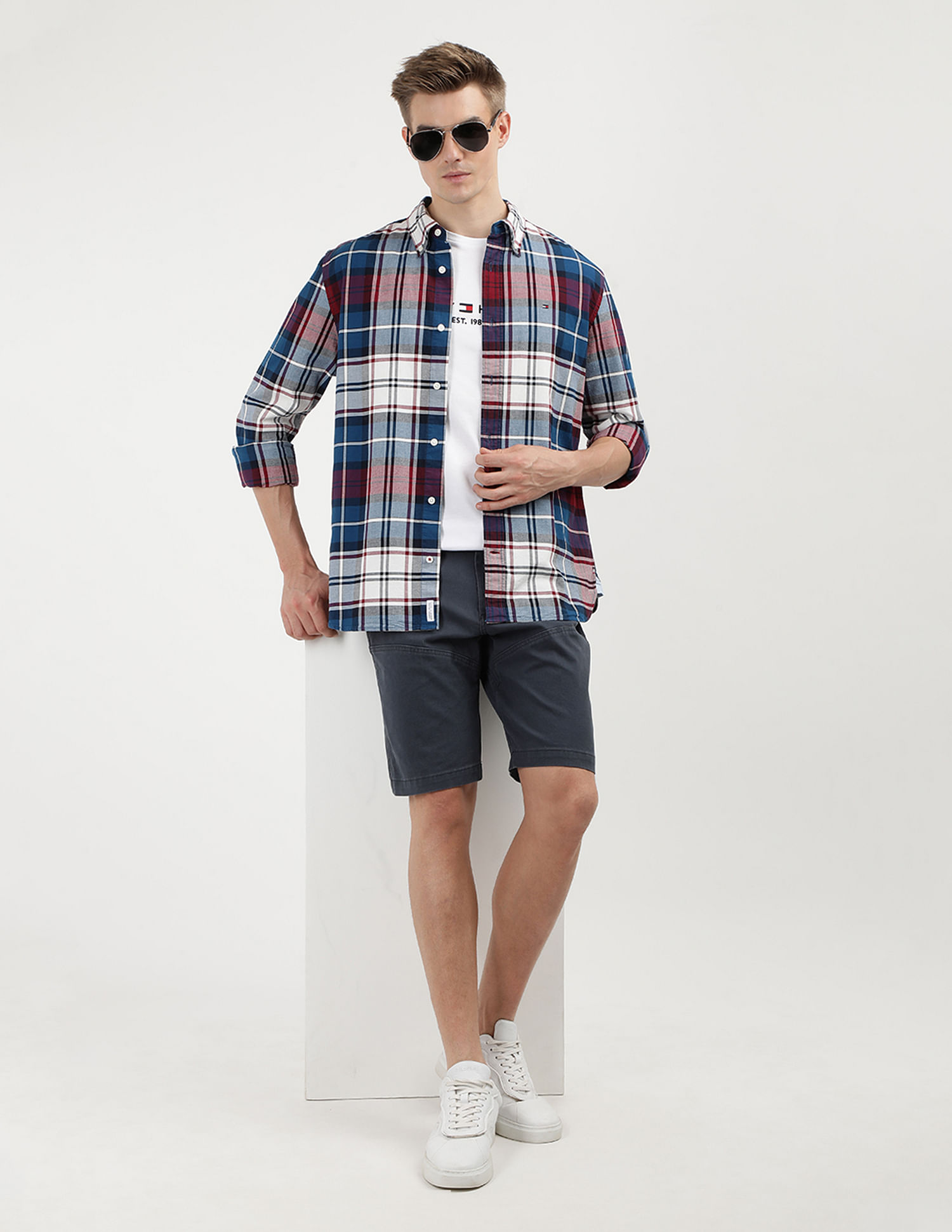 Tommy Hilfiger Oxford Tartan Check Shirt
