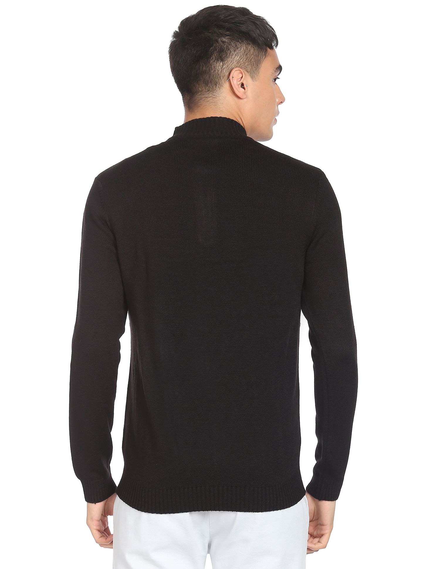 Full hot sale black sweater