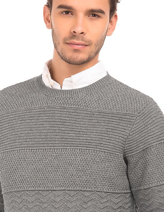 Grey sweater combination best sale