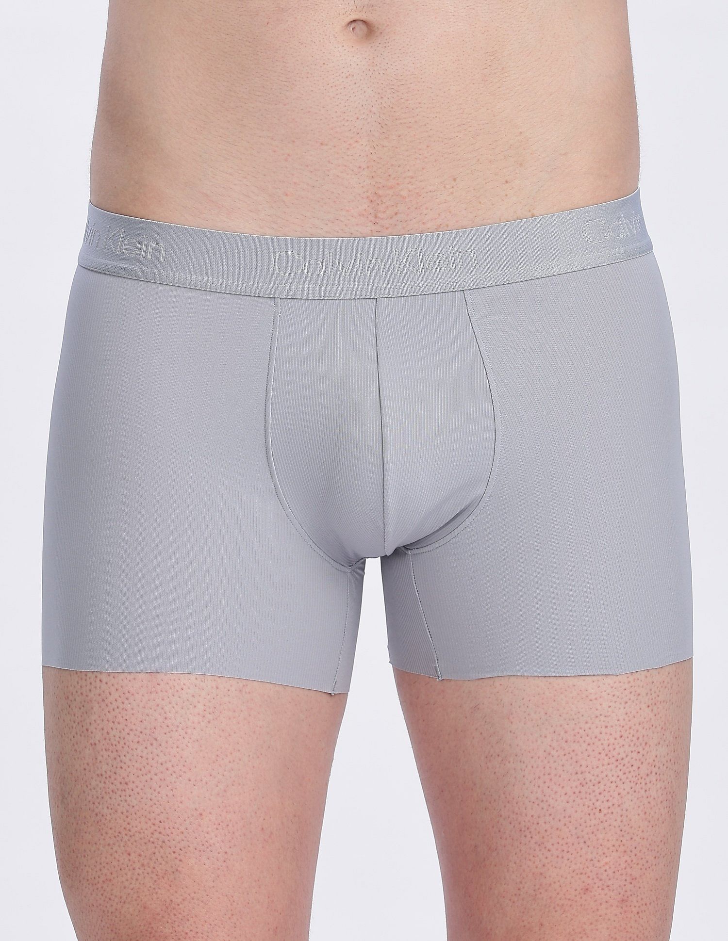 Calvin Klein Underwear Low Rise Solid Grey Trunks