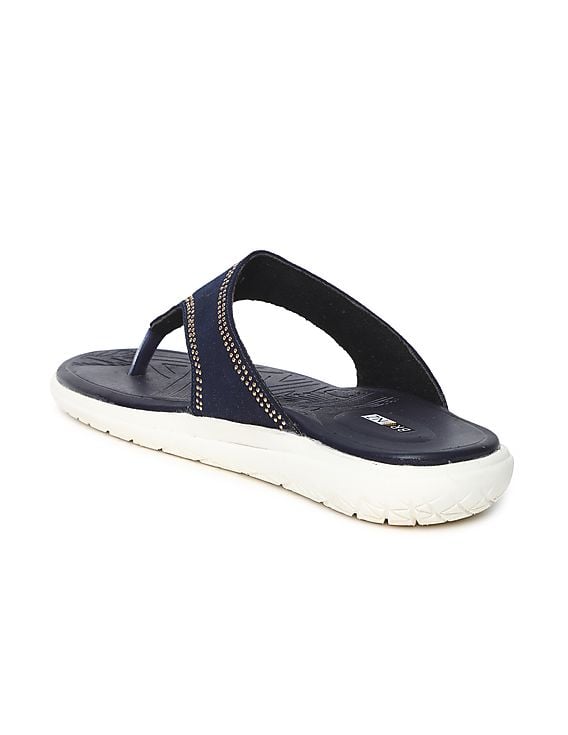 Buy Bronz Women Navy Broad V-Strap 