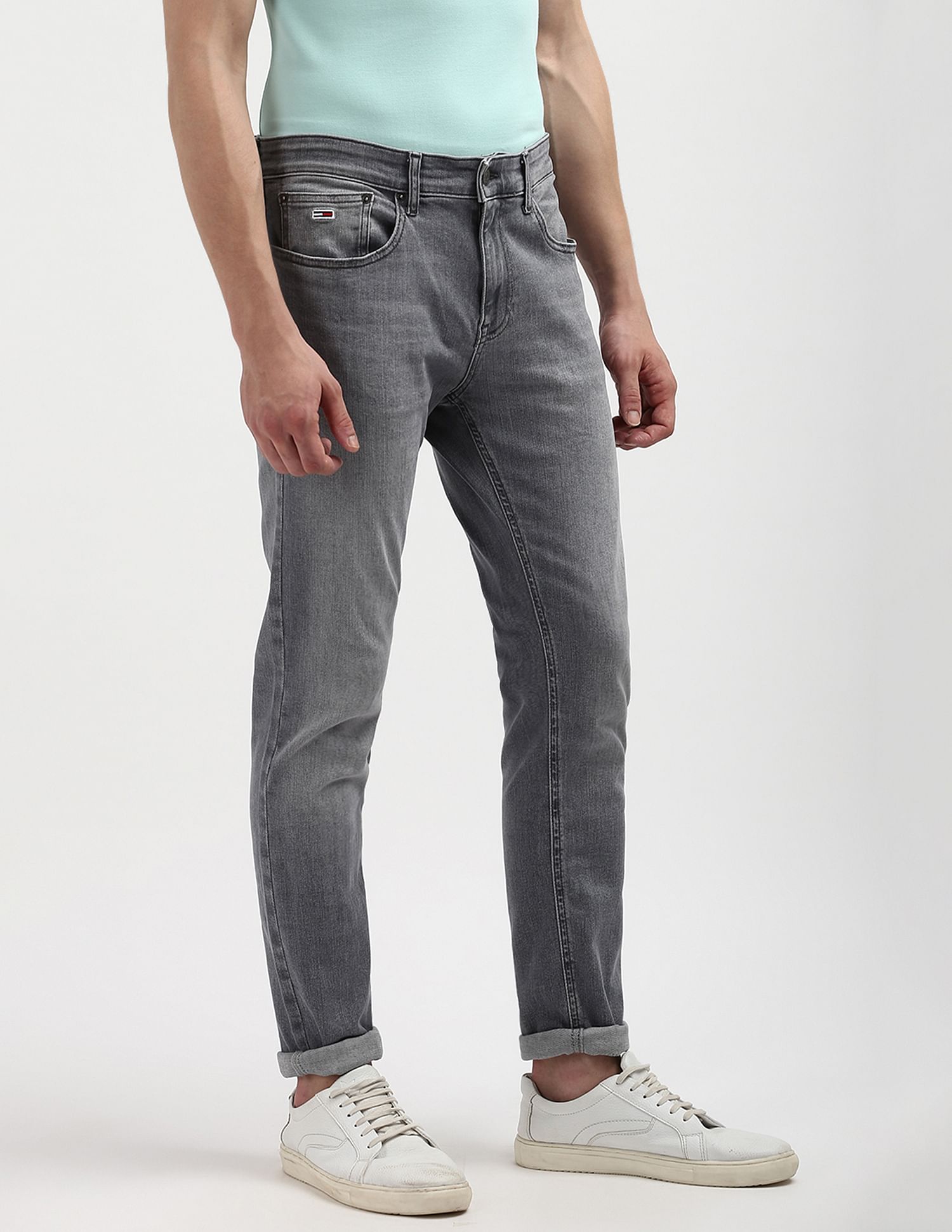 Tommy Hilfiger Austin Slim Tapered Stone Wash Jeans