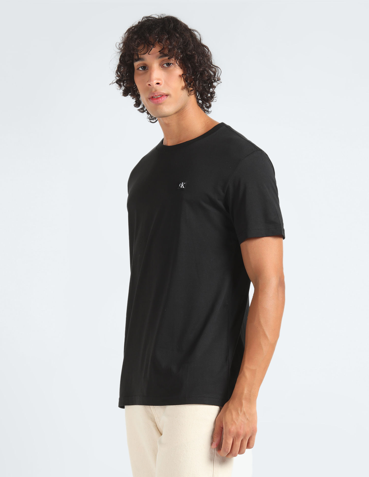Calvin Klein Regenerative Cotton Solid T-Shirt