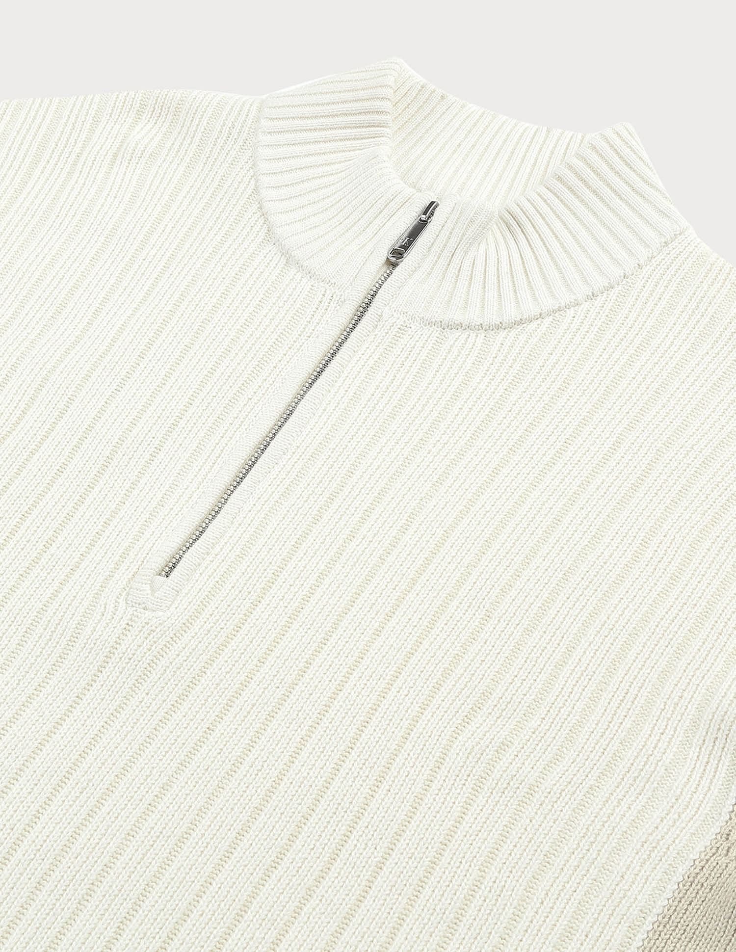 Calvin Klein Jeans Linear Half Zip Solid Sweater
