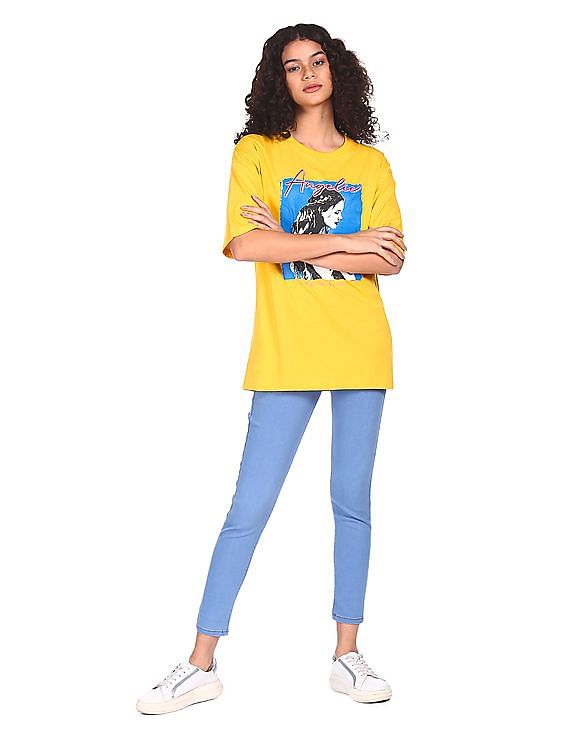 Flying Machine Women Mid Rise Skinny Fit Jeans